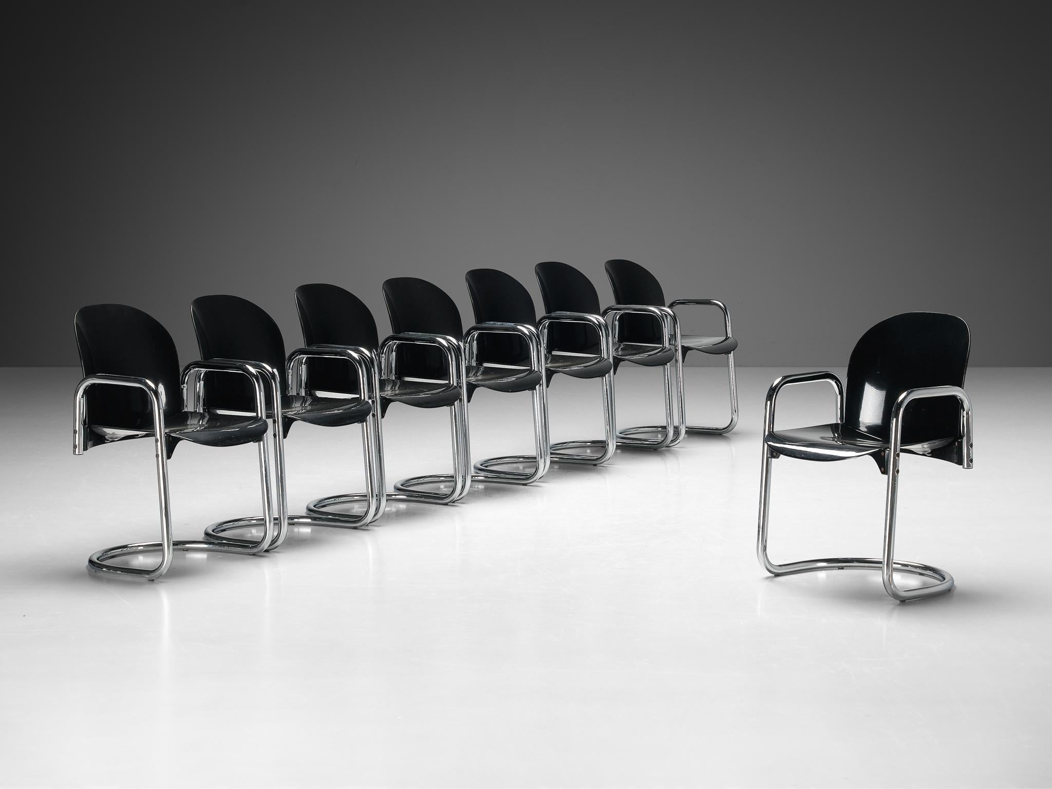 Afra & Tobia Scarpa for B&B Italia 'Dialogo Dessau' Dining Chairs seating Morentz