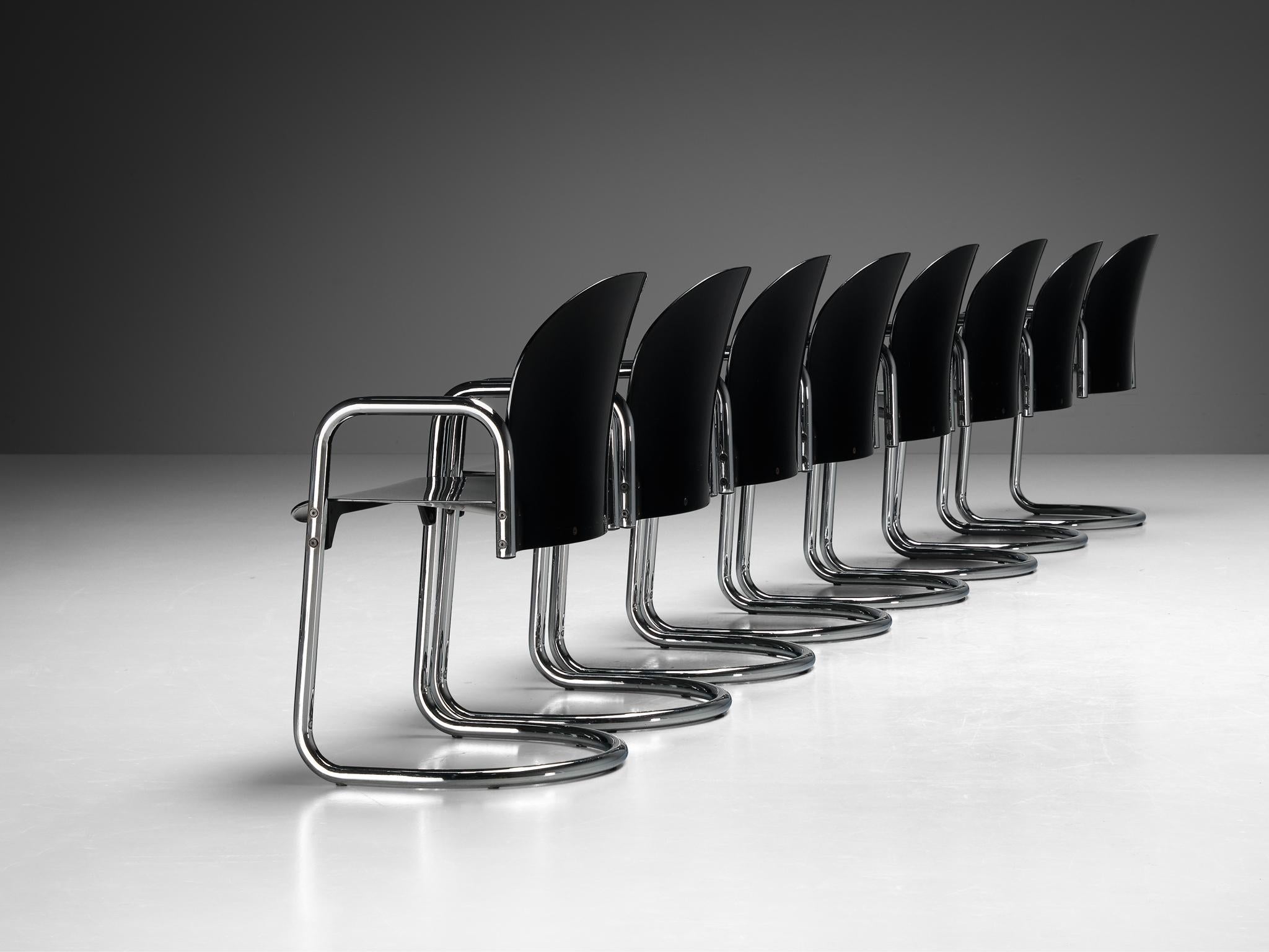 Afra & Tobia Scarpa for B&B Italia 'Dialogo Dessau' Dining Chairs seating Morentz