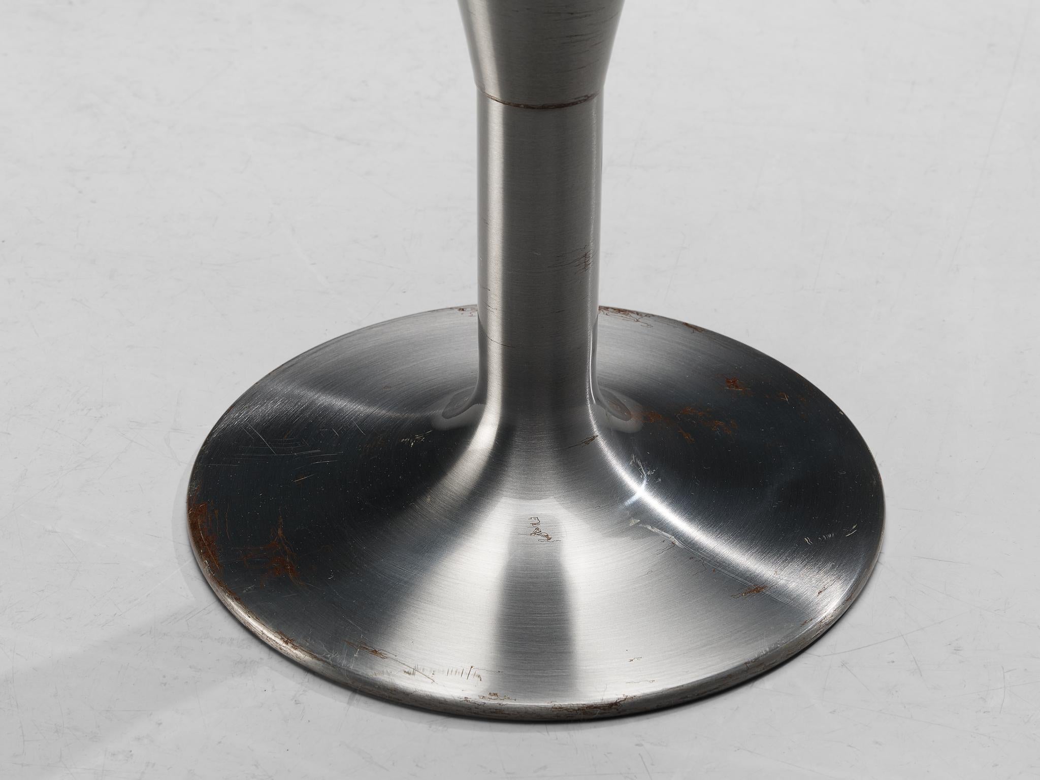 Leo Thafvelin for Johanson Design Set of Six Bar Stools in Camel Leather seating Morentz