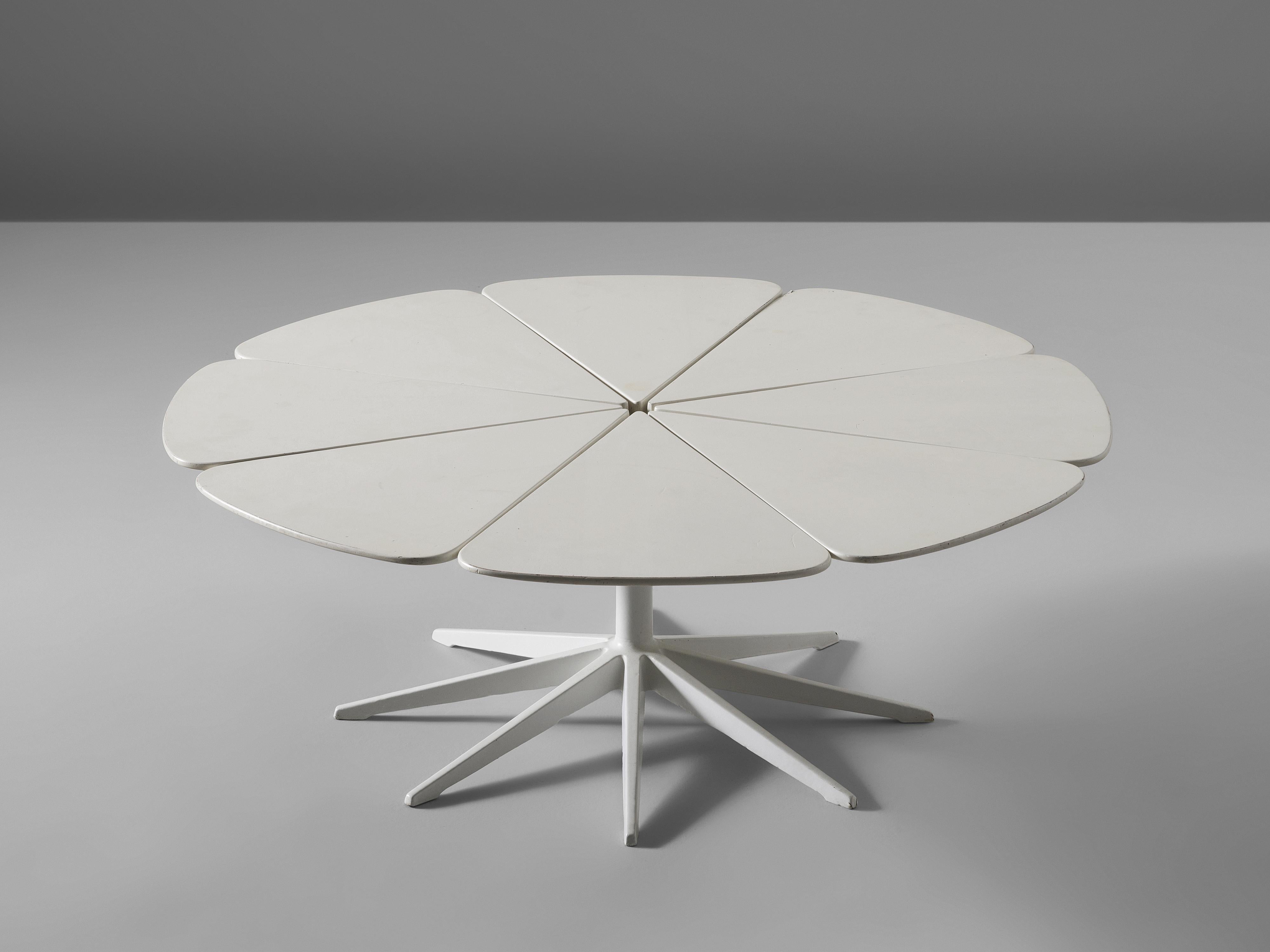 Richard Schultz for Knoll White 'Petal' Coffee Table tables Morentz