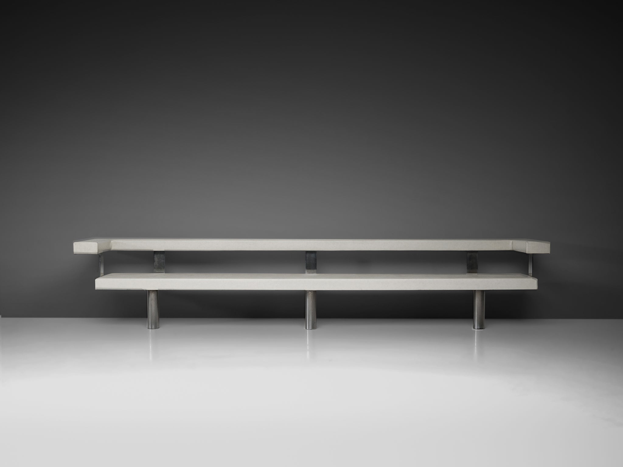 G.W. Rietveld and J. Tricht Long Bench Seating Morentz