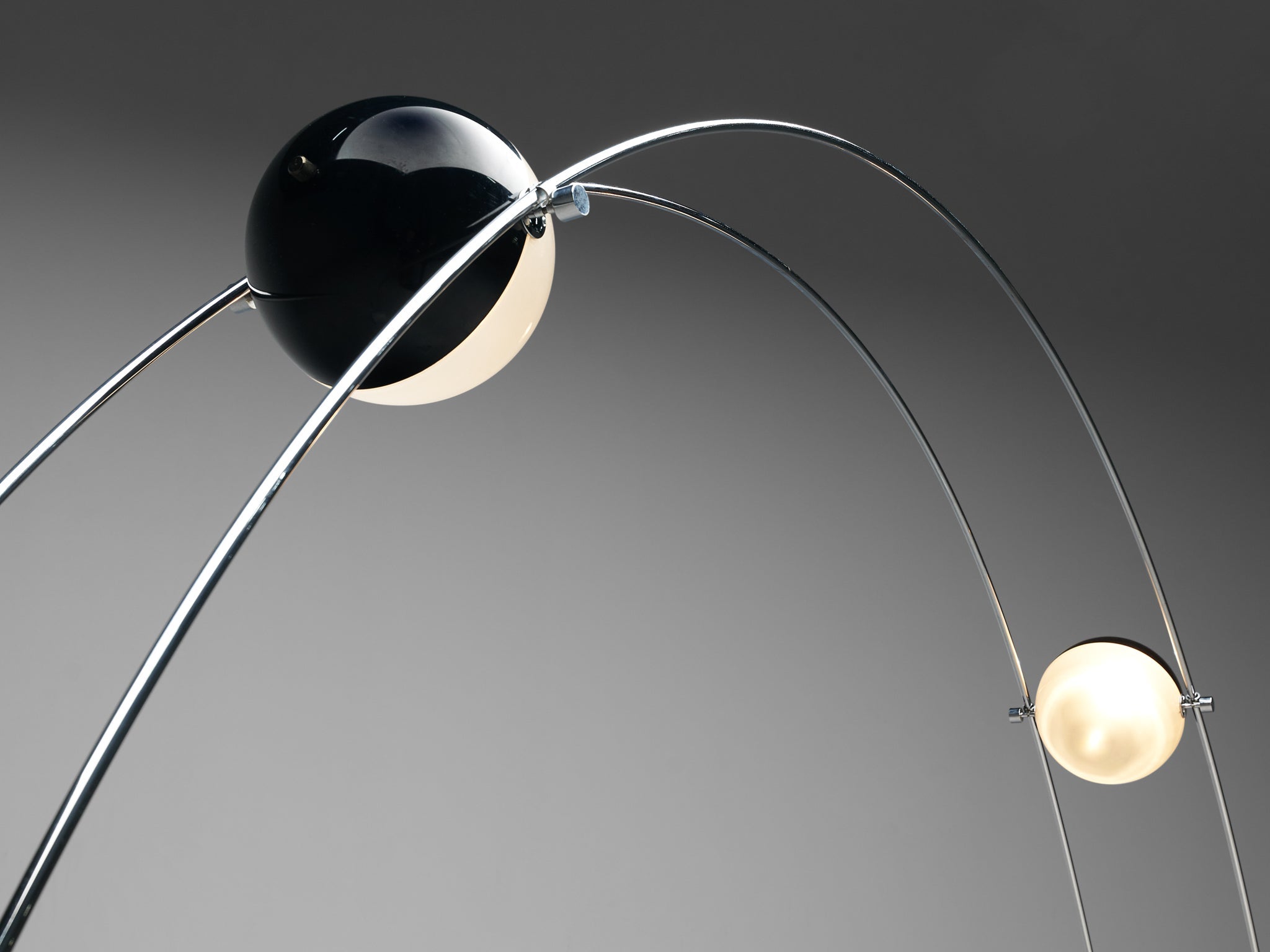 Large A.R.D.I.T.I. for Sormani Floor Lamp 'Ponte' in Marble and Metal lighting Morentz