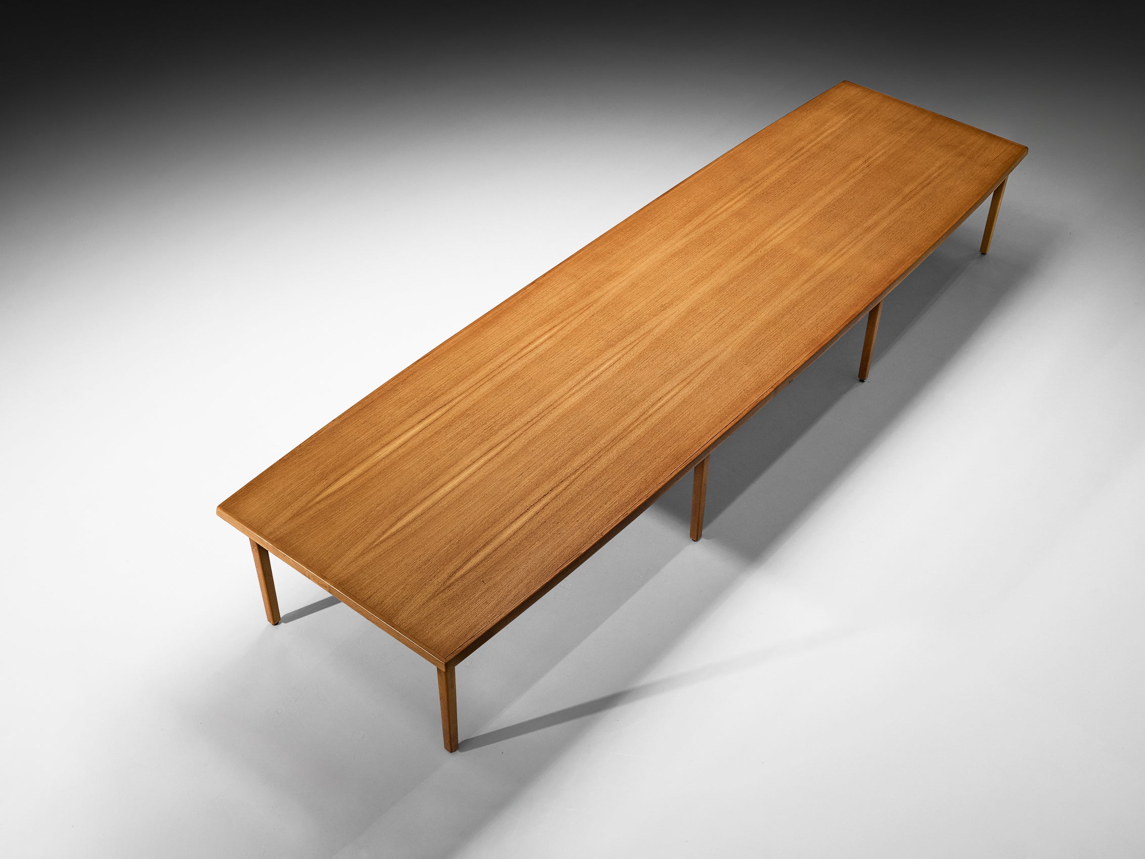 Large Danish Conference or Dining Table in Teak 16 feet Tables Morentz