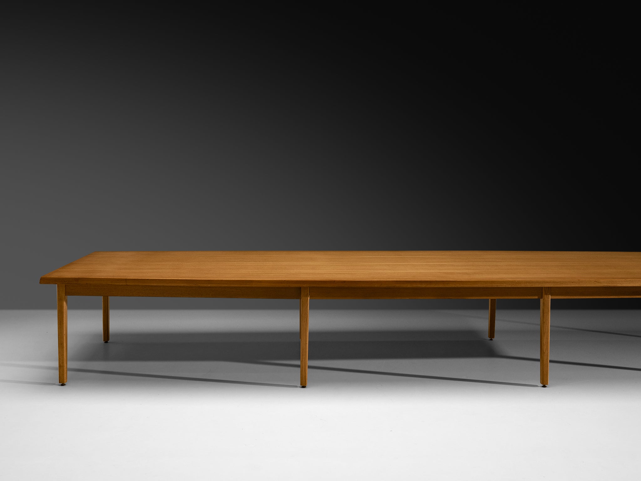 Large Danish Conference or Dining Table in Teak 16 feet Tables Morentz