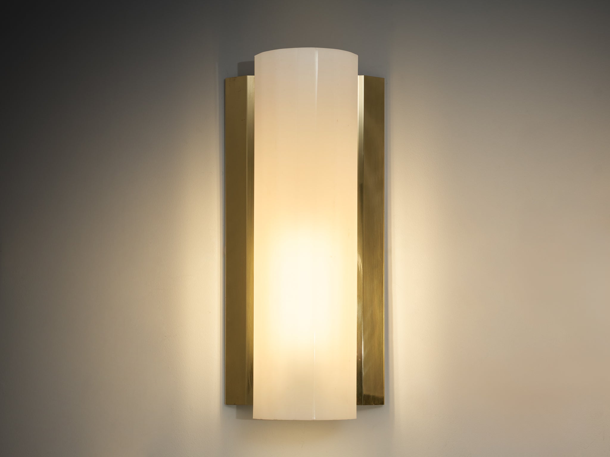 Large Swedish Wall Lights in Brass Lighting Morentz