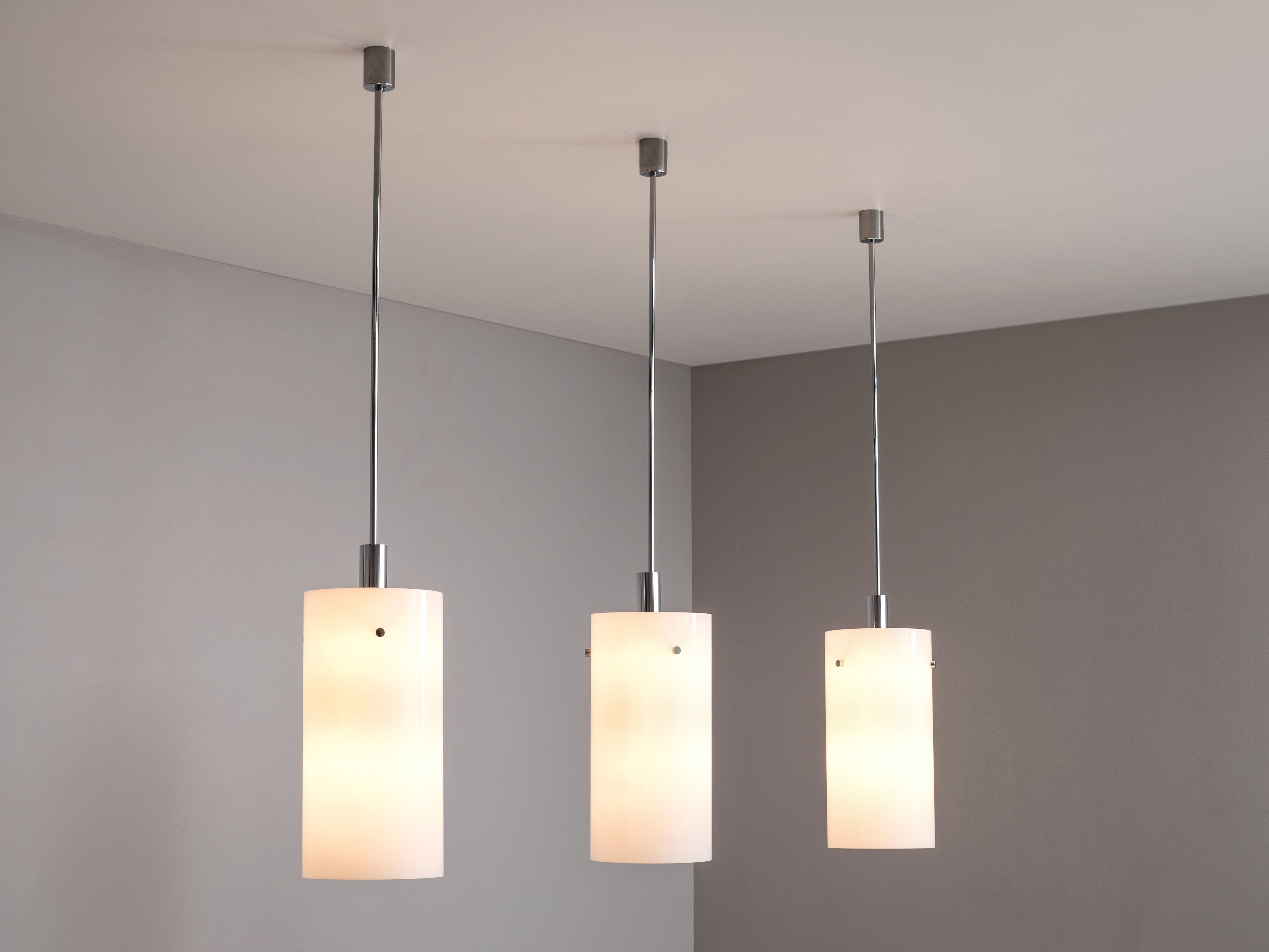 Pendant Lamps with White Glass Shade lighting Morentz
