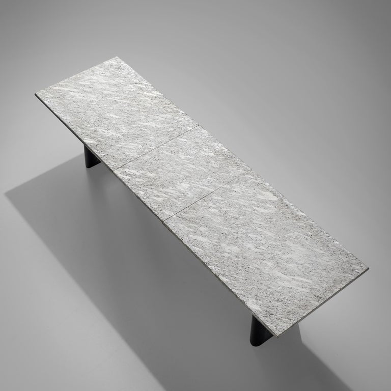 Mario Botta Dining Table ‘Terzo’ with Granite Top