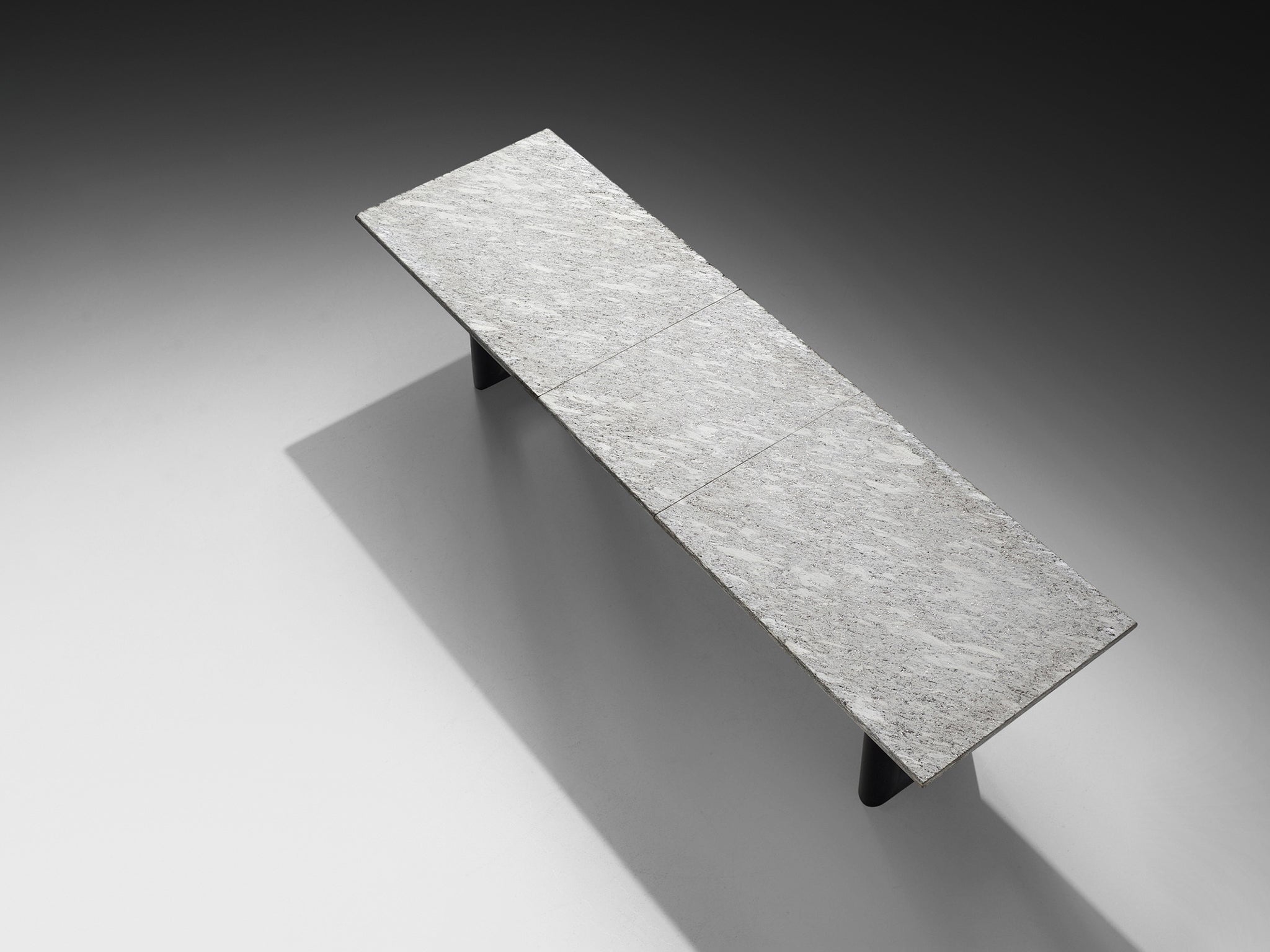 Mario Botta Dining Table ‘Terzo’ with Granite Top Tables Morentz