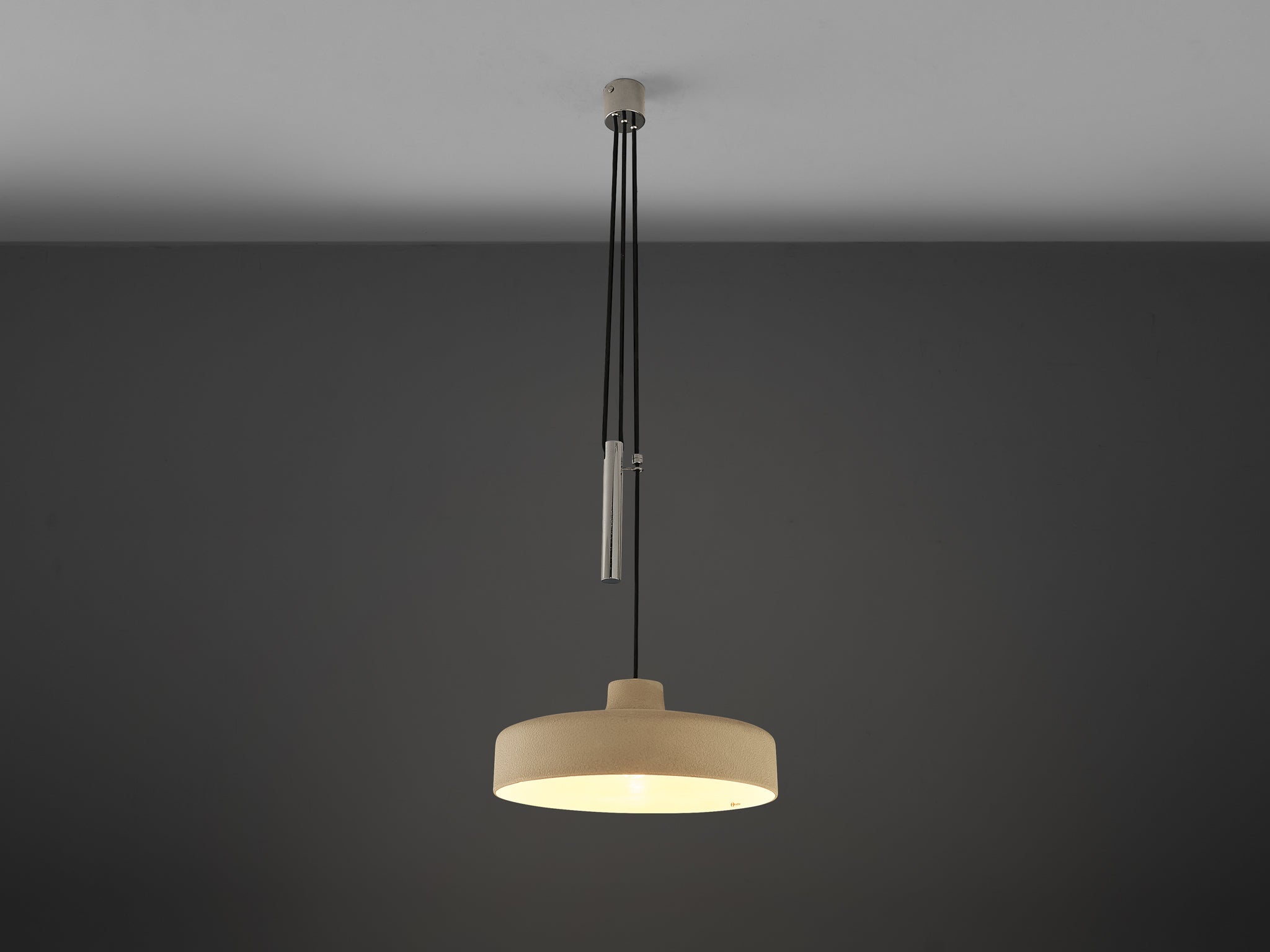 Gino Sarfatti for Arteluce Pendant Model '194/N' lighting Morentz