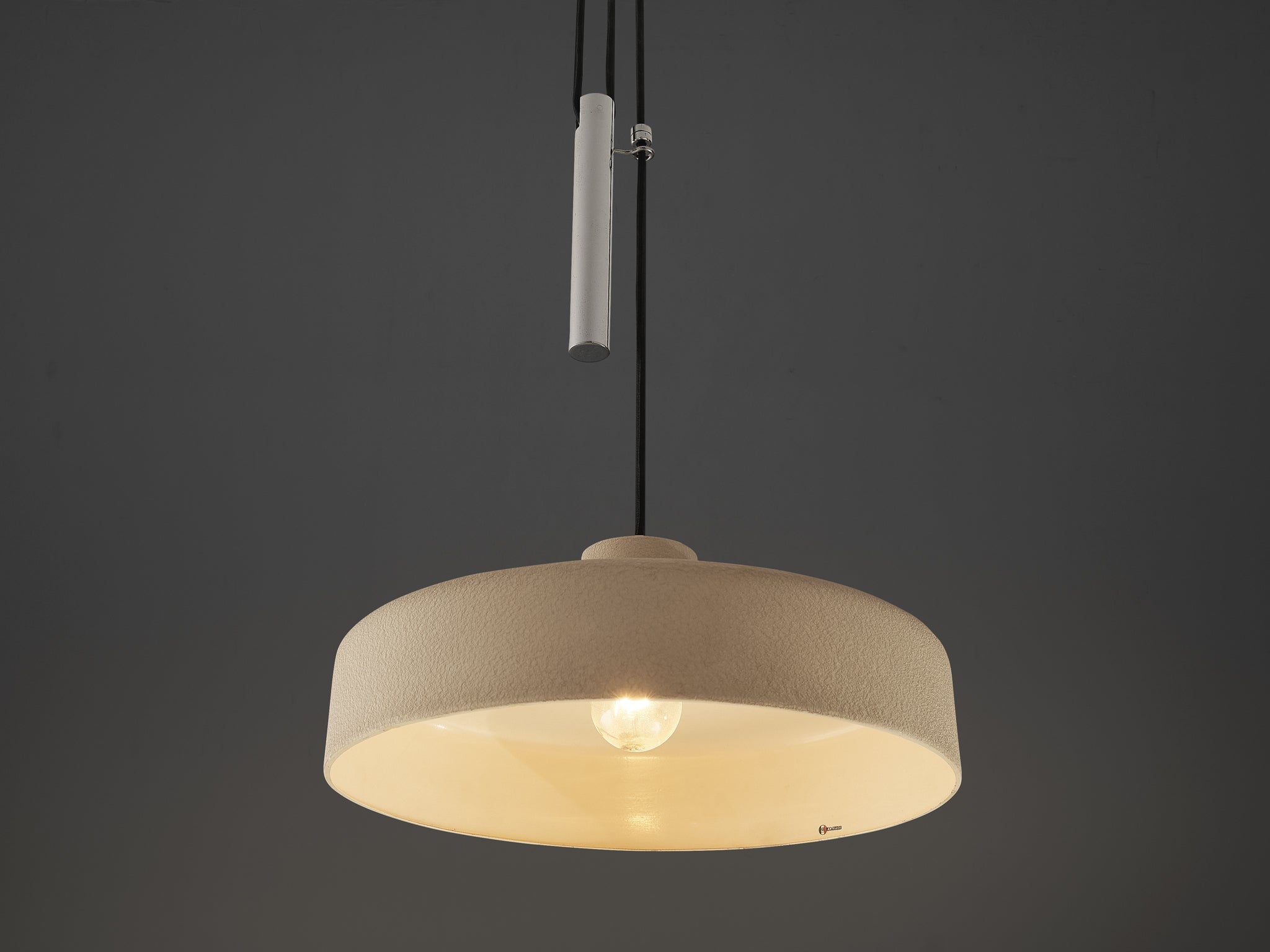 Gino Sarfatti for Arteluce Pendant Model '194/N' lighting Morentz