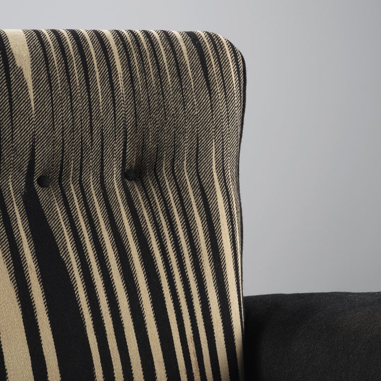 Theo Ruth for Artifort Sofa in Original Striped Upholstery