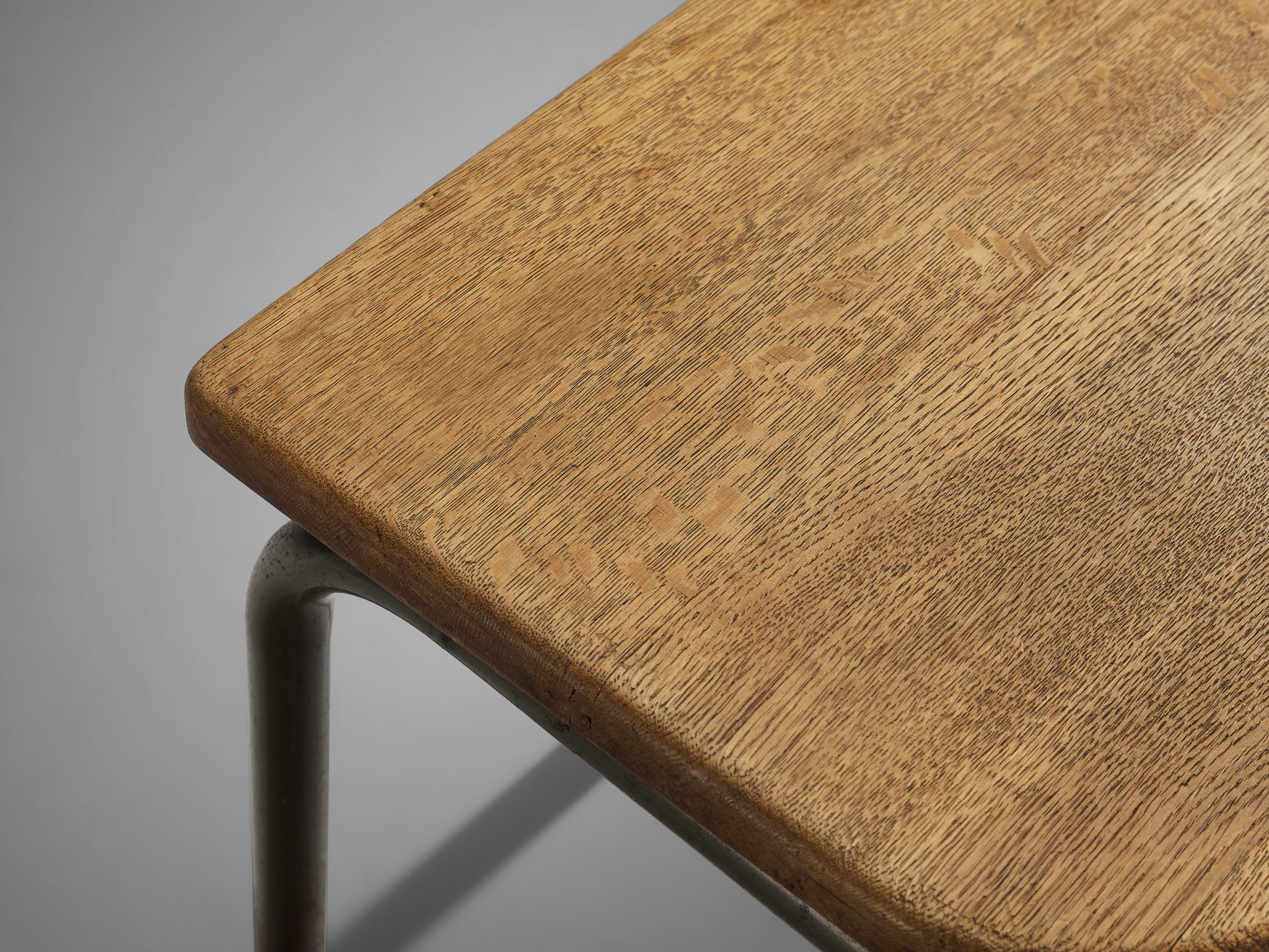 Willy Van Der Meeren for Tubax Set of Six Chairs in Solid Oak seating Morentz