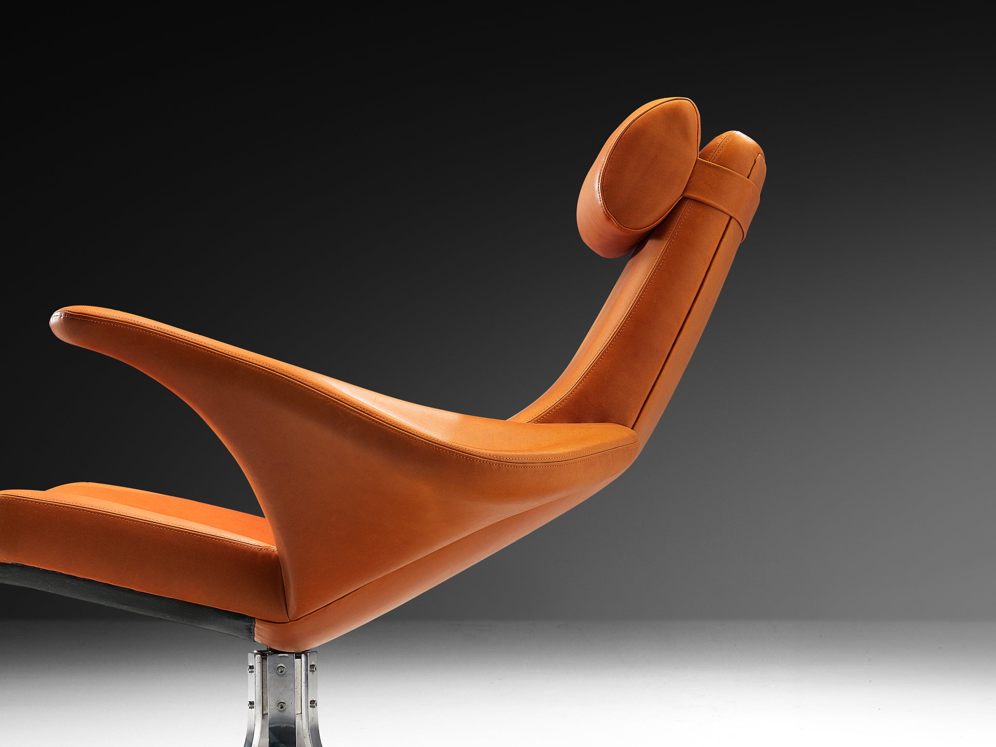 Gösta Berg & Stenerik Eriksson for Fritz Hansen Rare 'Seagull' Lounge Chair and Ottoman Seating Morentz