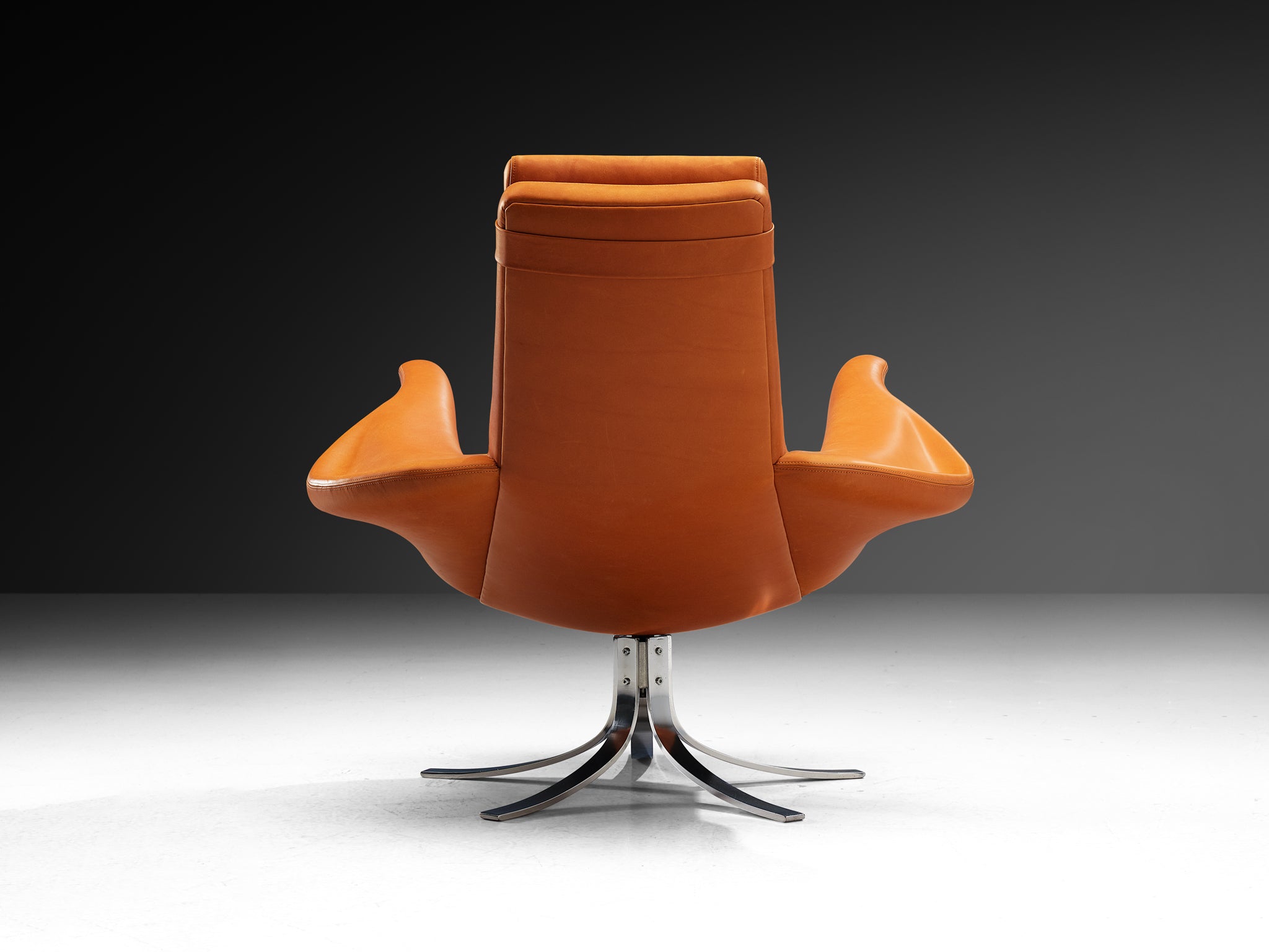 Gösta Berg & Stenerik Eriksson for Fritz Hansen Rare 'Seagull' Lounge Chair and Ottoman Seating Morentz