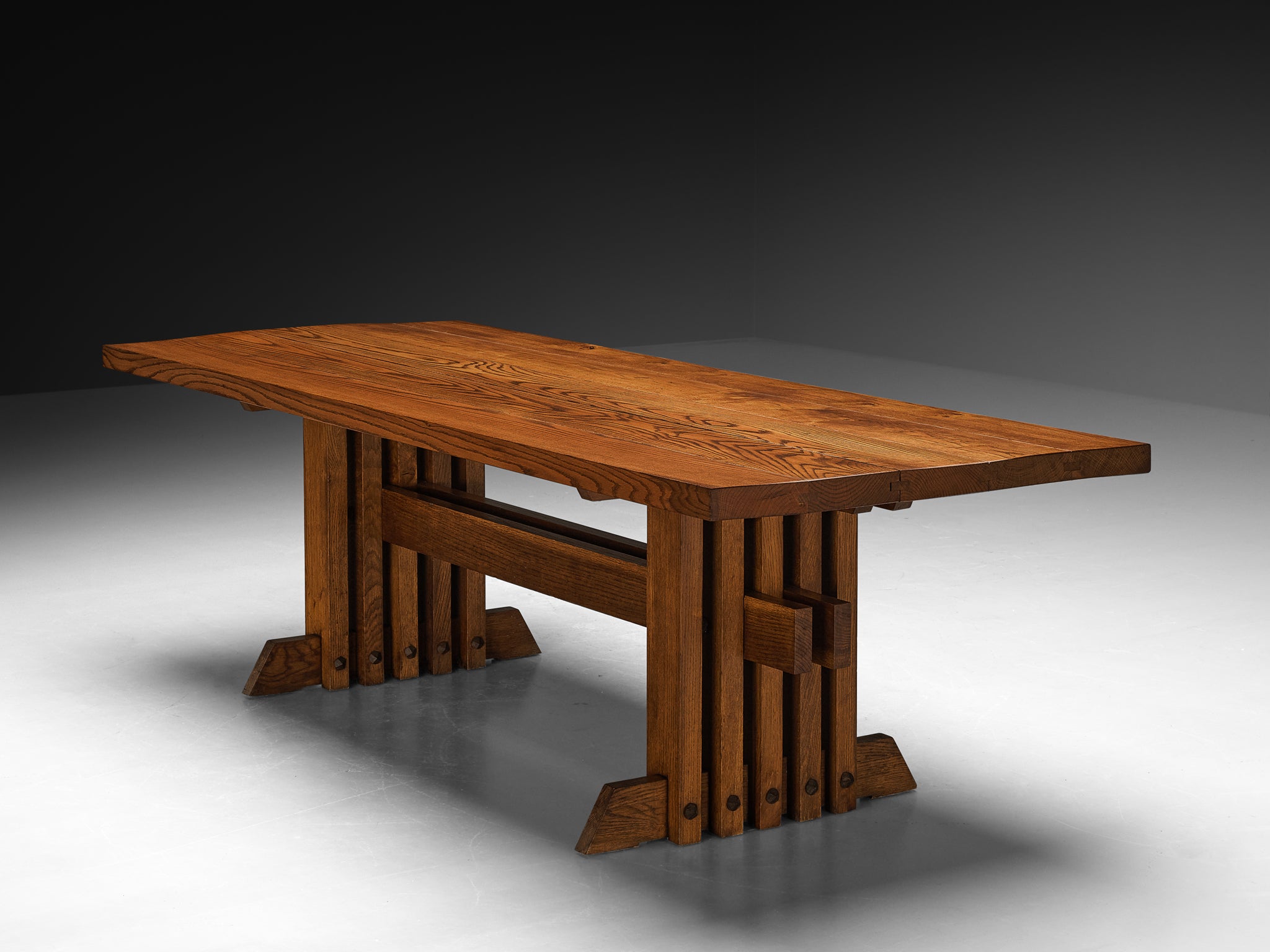 Jordi Vilanova I Bosch Rare Dining Table in Oak Tables Morentz