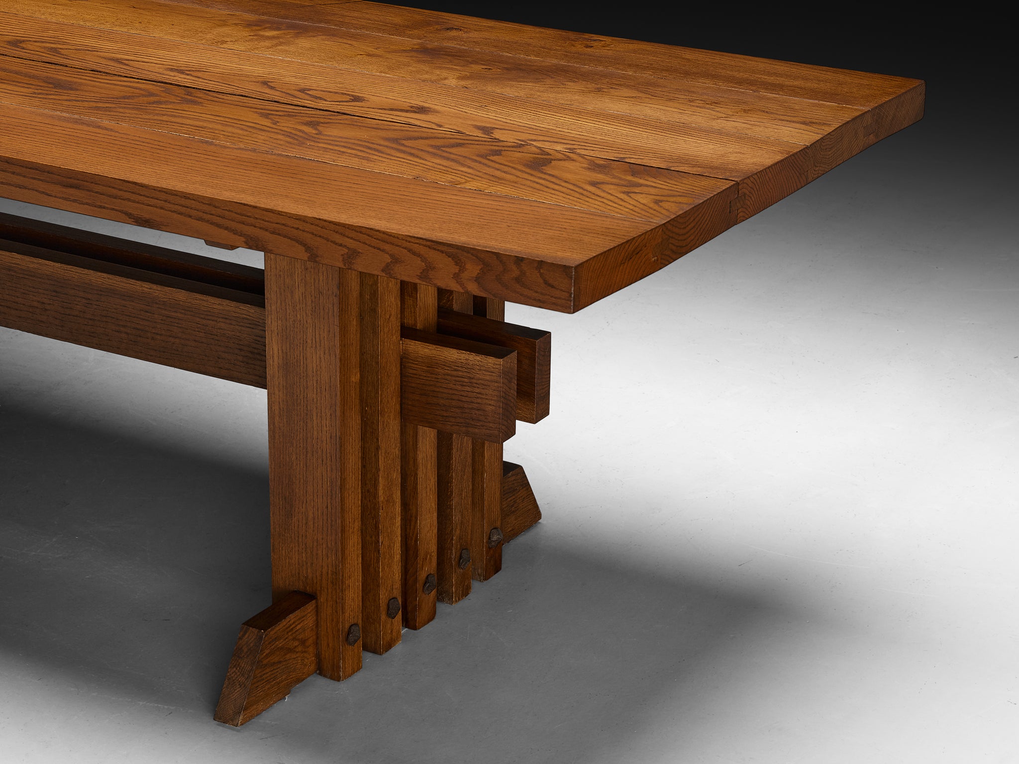 Jordi Vilanova I Bosch Rare Dining Table in Oak Tables Morentz