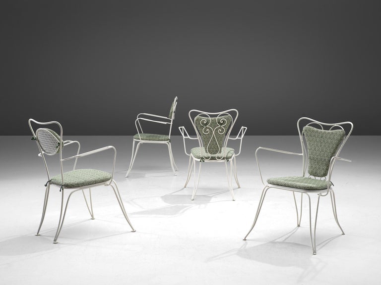 Four Patio Chairs in ZAK+FOX ‘Fantasma’ Collection 2020 Upholstery