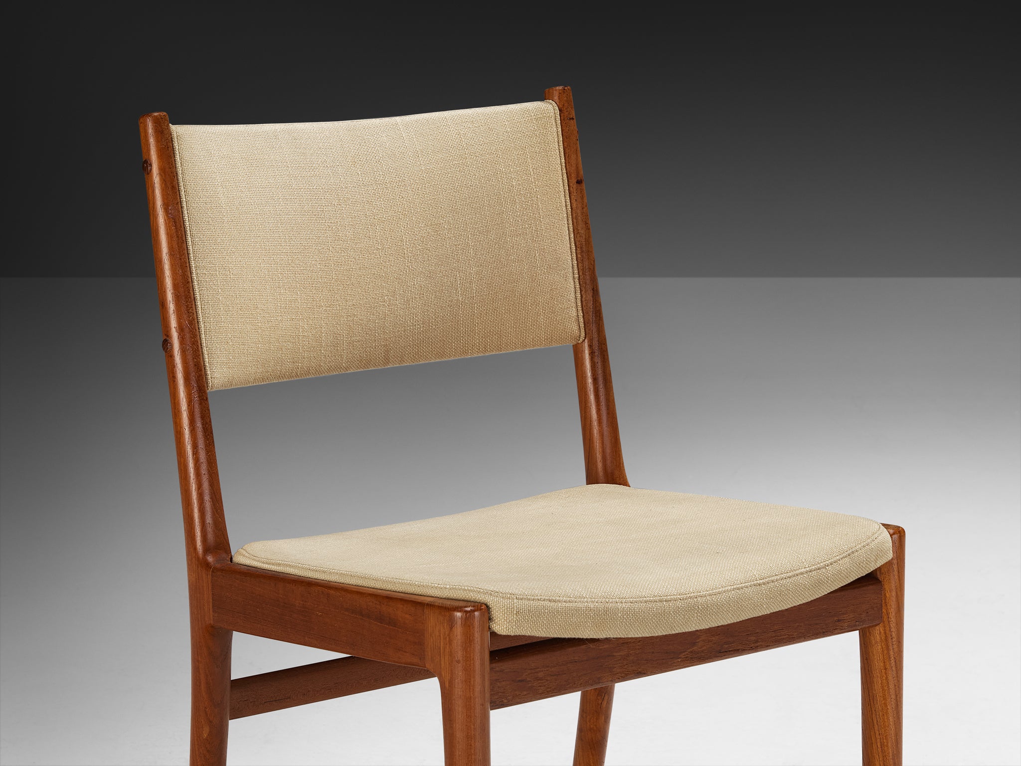 Kai Lyngfeldt Larsen Pair of Dining Chairs in Teak Kai Lyngfeldt Larsen Pair of Dining Chairs in Teak