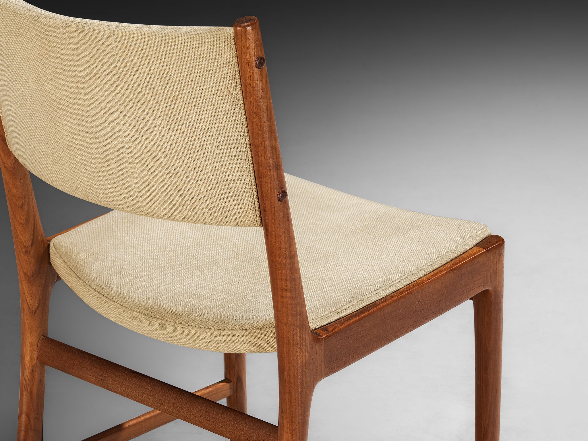 Kai Lyngfeldt Larsen Pair of Dining Chairs in Teak