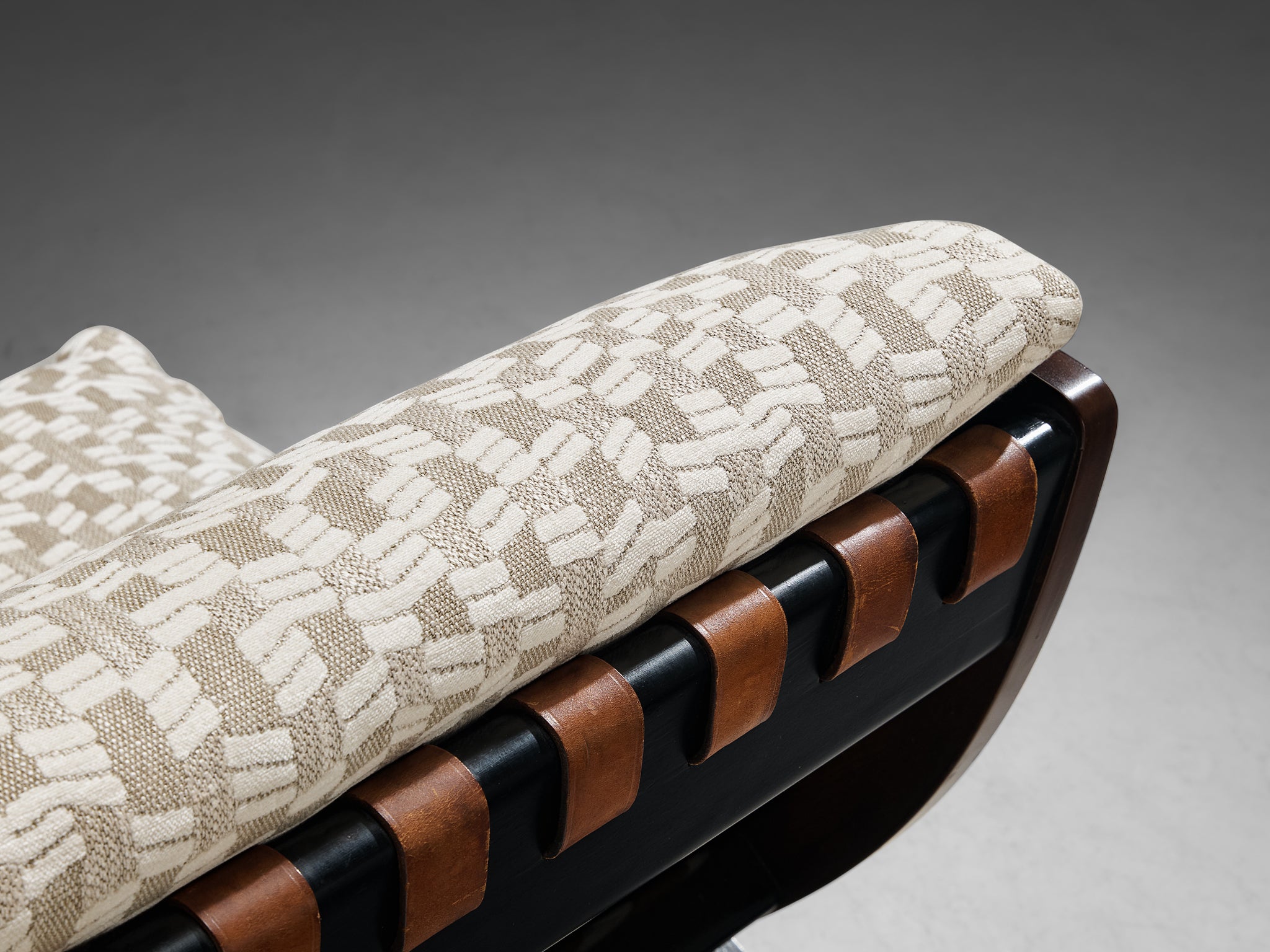 Marco Comolli 'CP1' Lounge Chair in Mahogany Seating Morentz