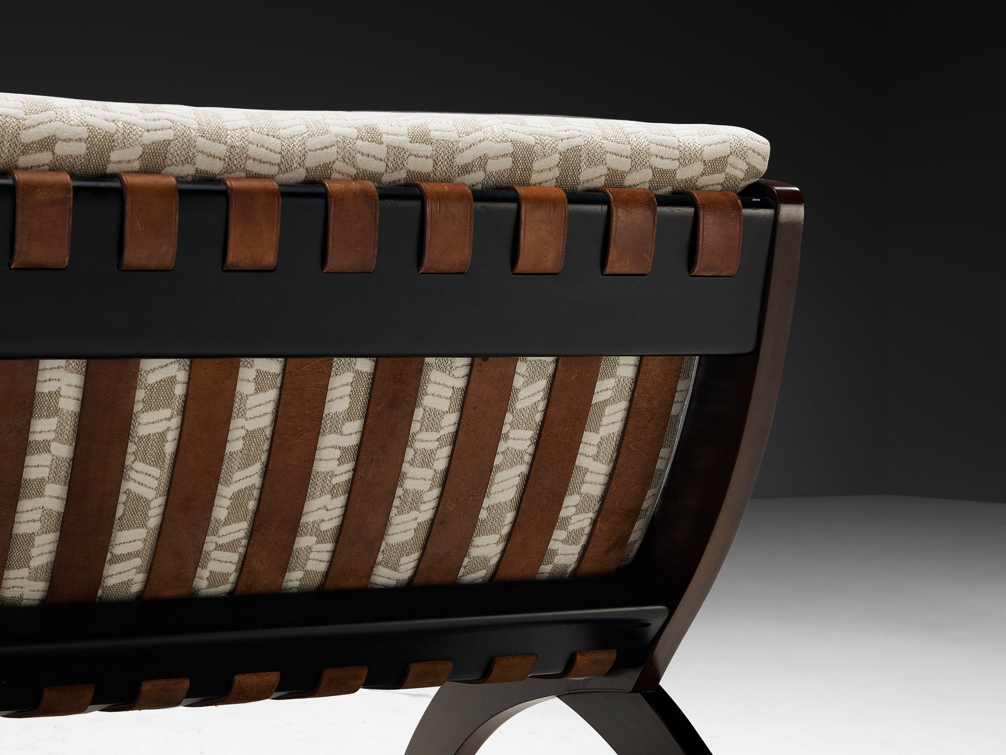 Marco Comolli 'CP1' Lounge Chair in Mahogany Seating Morentz