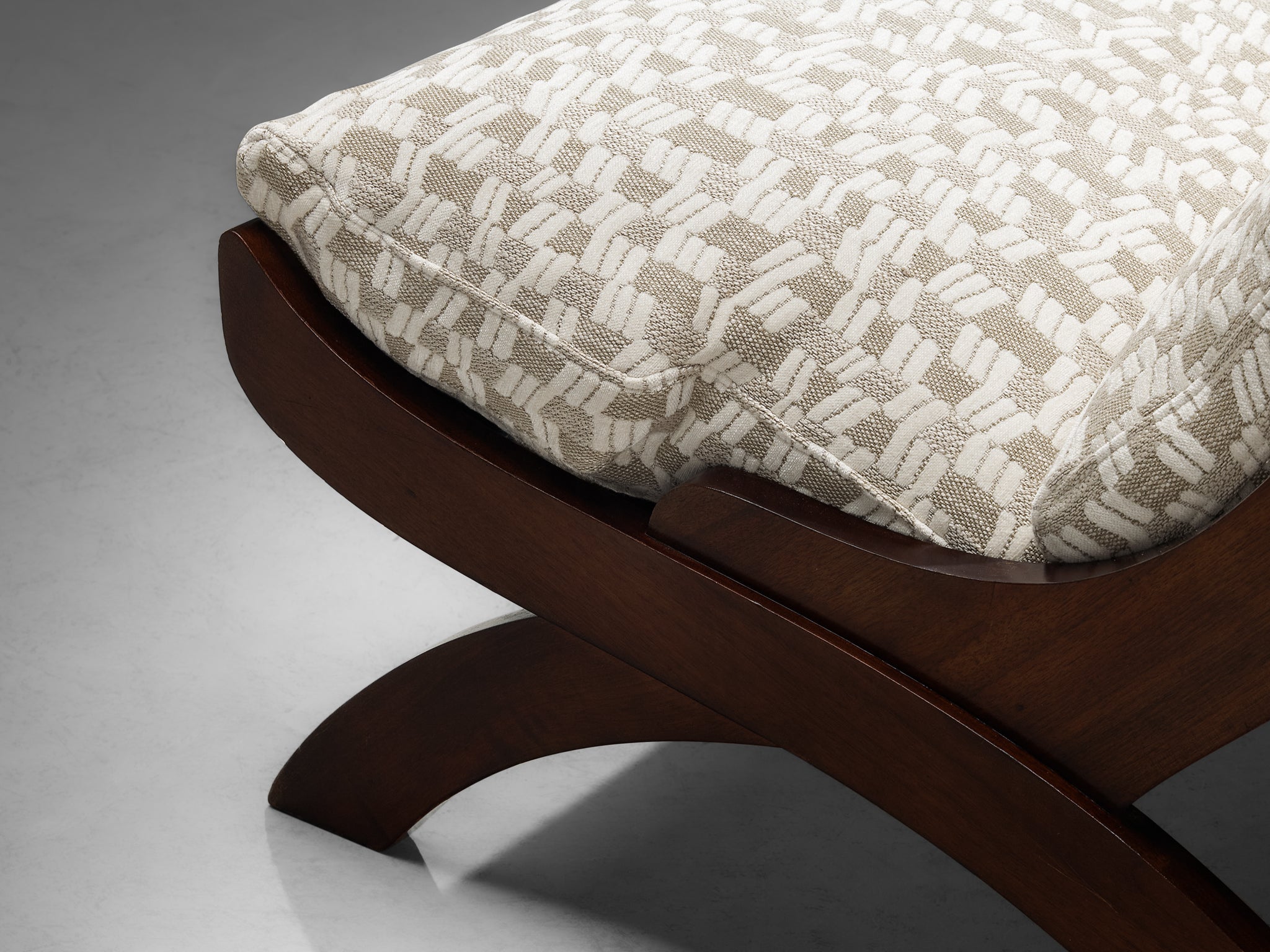 Marco Comolli 'CP1' Lounge Chair in Mahogany Seating Morentz