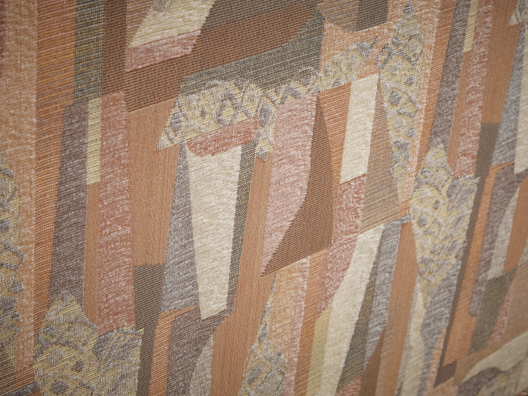 Frits Henningsen Three-Seat Sofa in Pastel Upholstery Seating Morentz