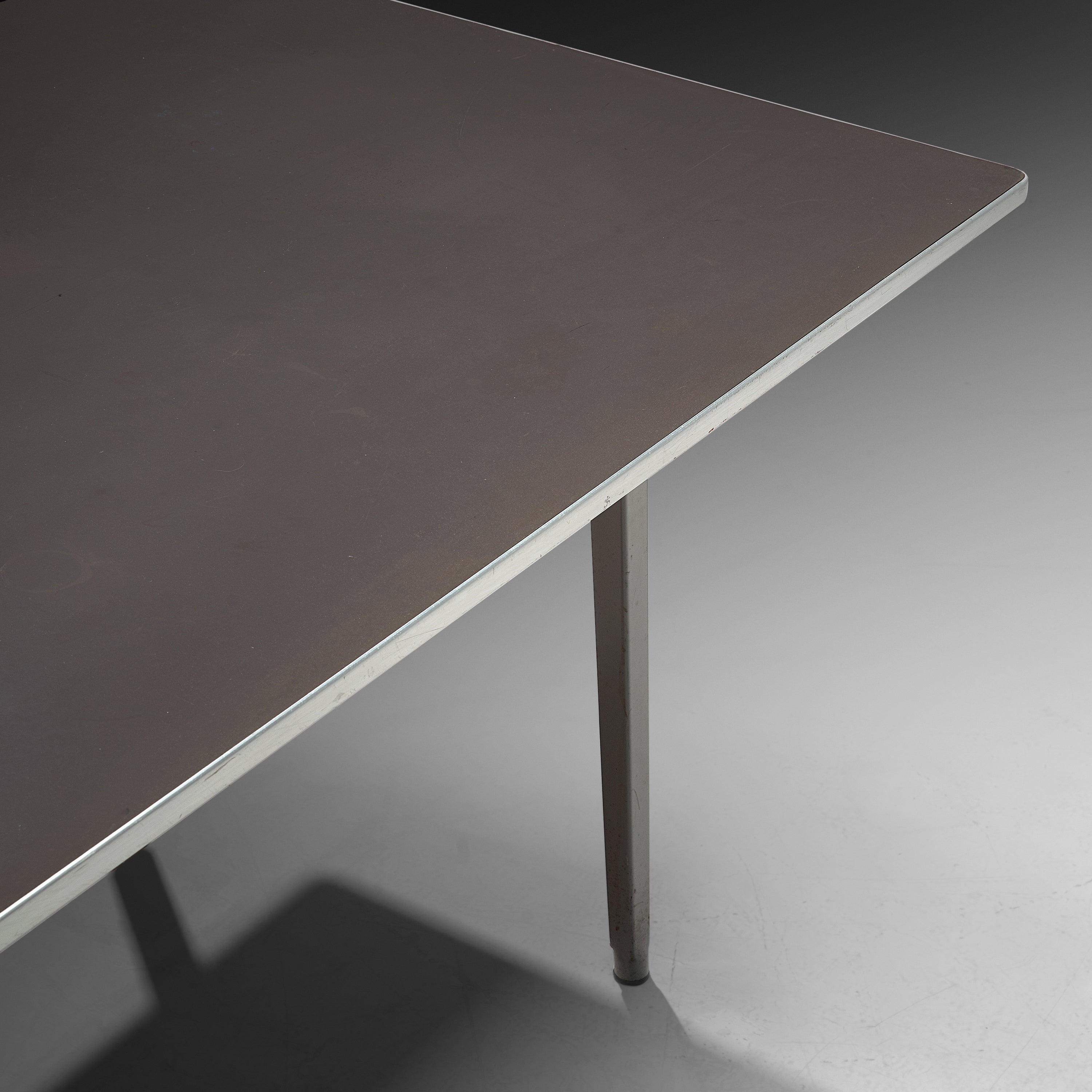 Dutch Friso Kramer Industrial 'Reform' Work Table in Metal Tables Morentz