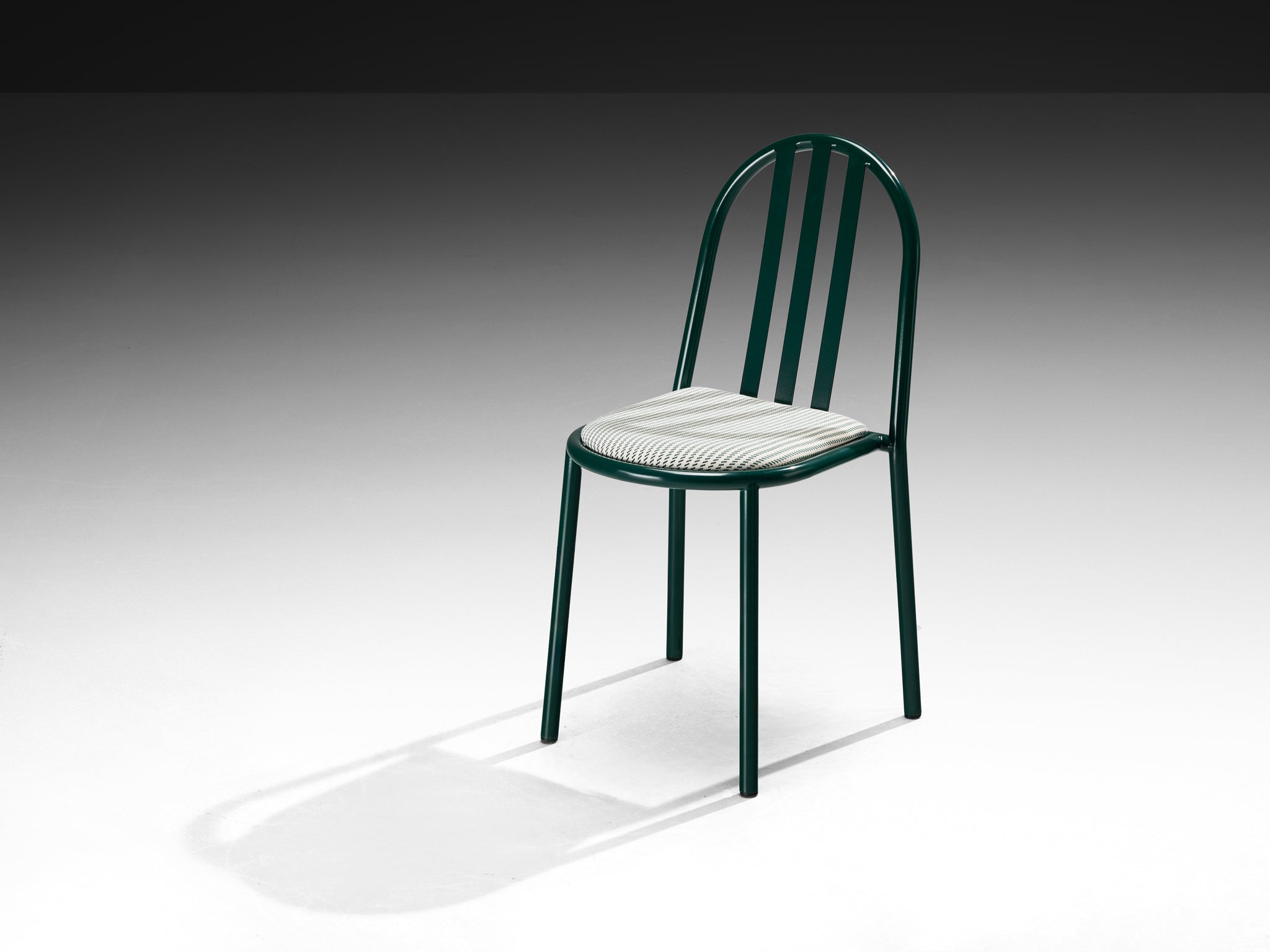 Forest Green Tubular Steel Chair by Robert Mallet-Stevens Seating Morentz