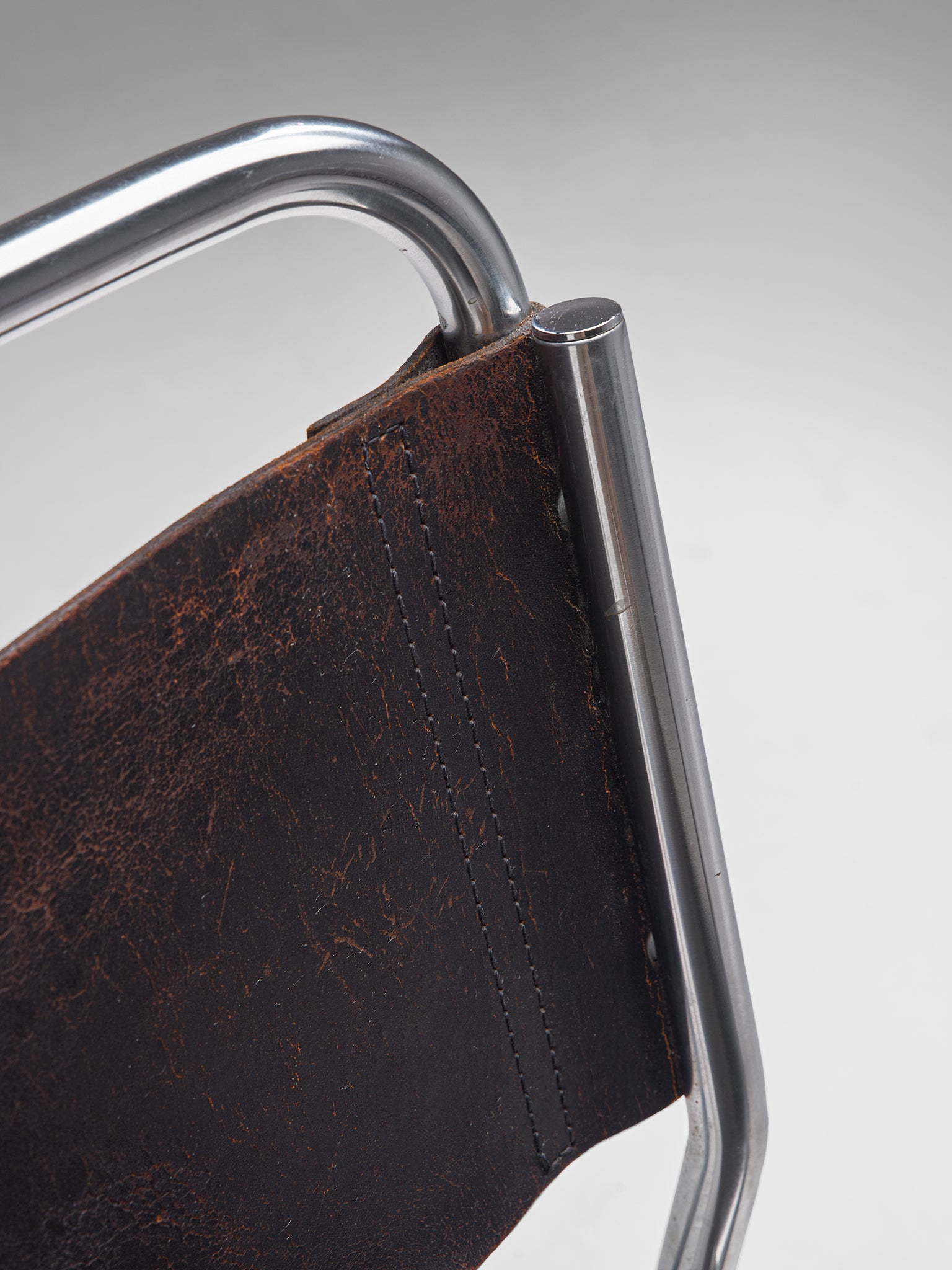 Set of Four Tubular Chairs by 't Spectrum Seating Morentz