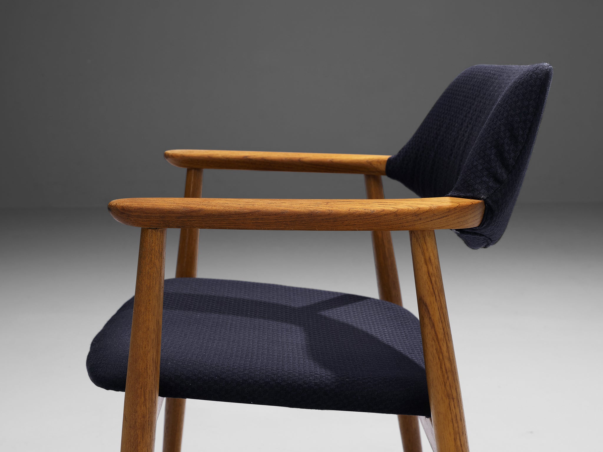 Erik Kirkegaard Set of Four Armchairs in Teak Seating Morentz