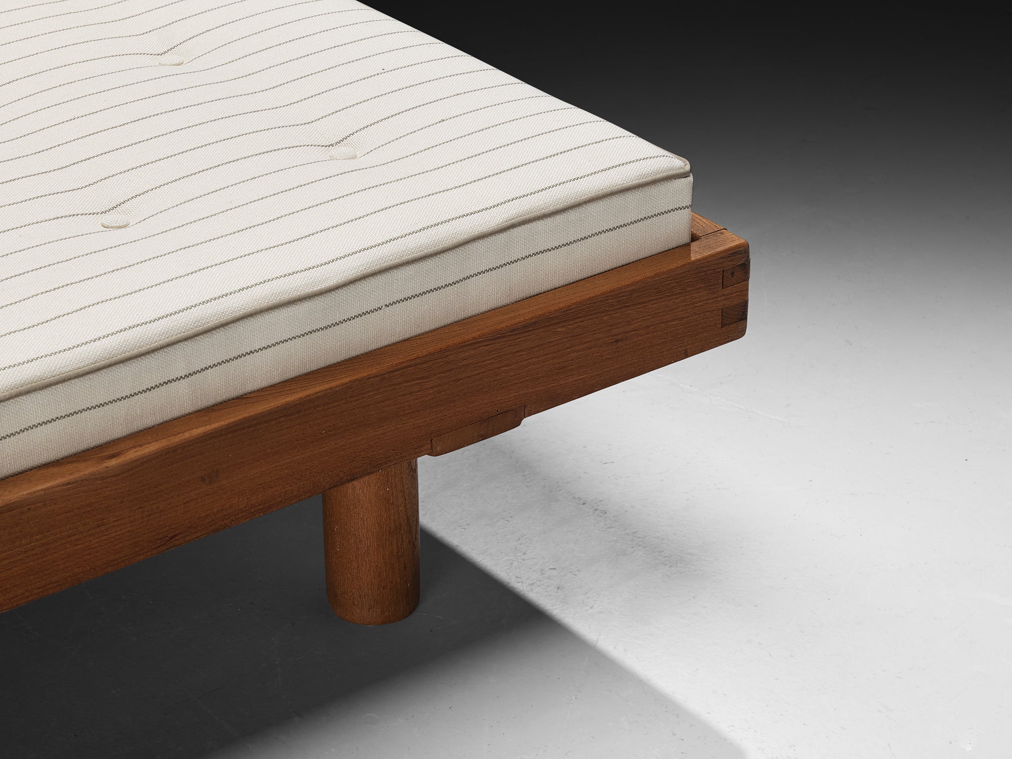 Early Pierre Chapo 'Godot' L 01 I Daybed in Solid Elm Seating Morentz