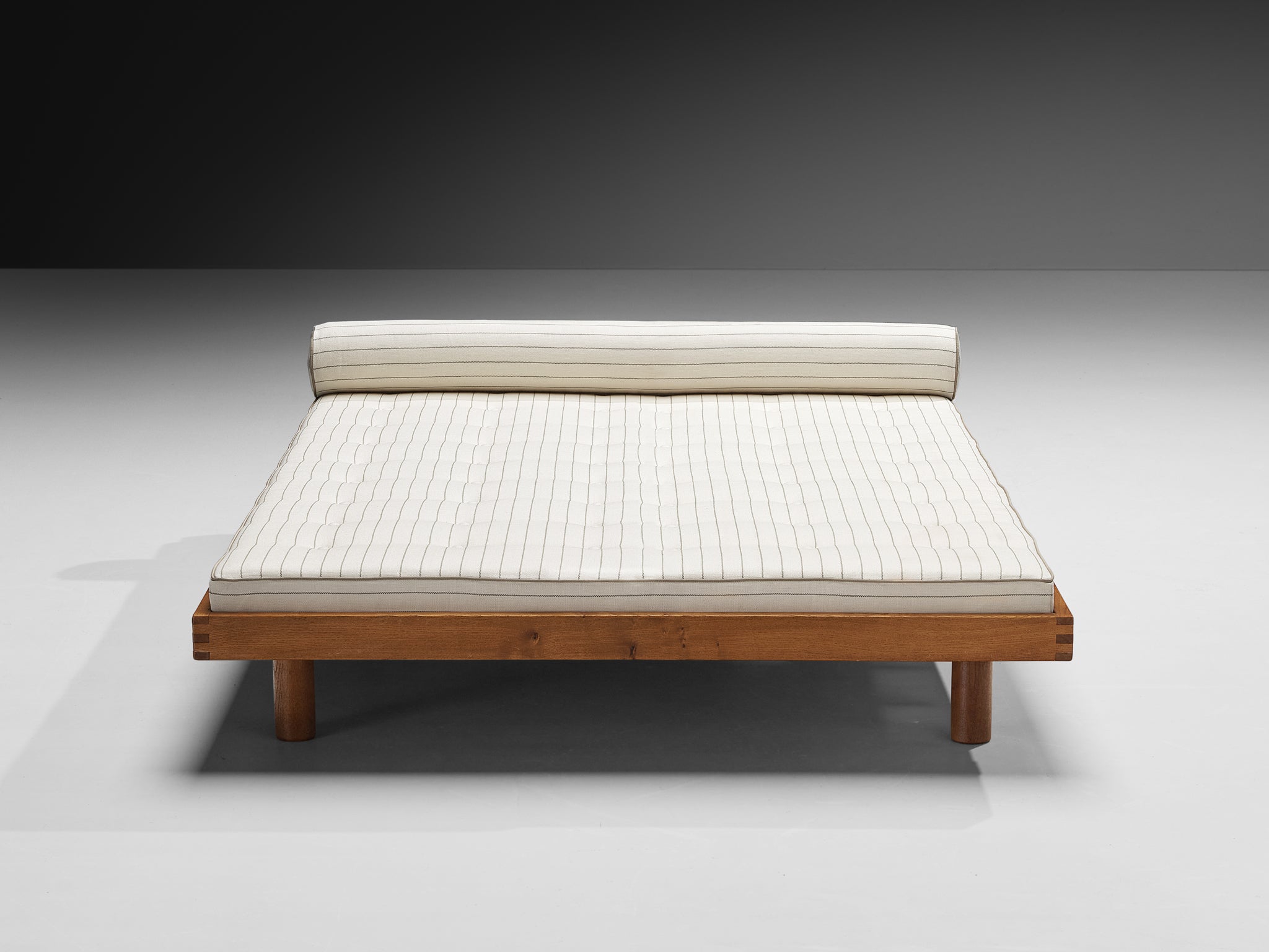 Early Pierre Chapo 'Godot' L 01 I Daybed in Solid Elm Seating Morentz