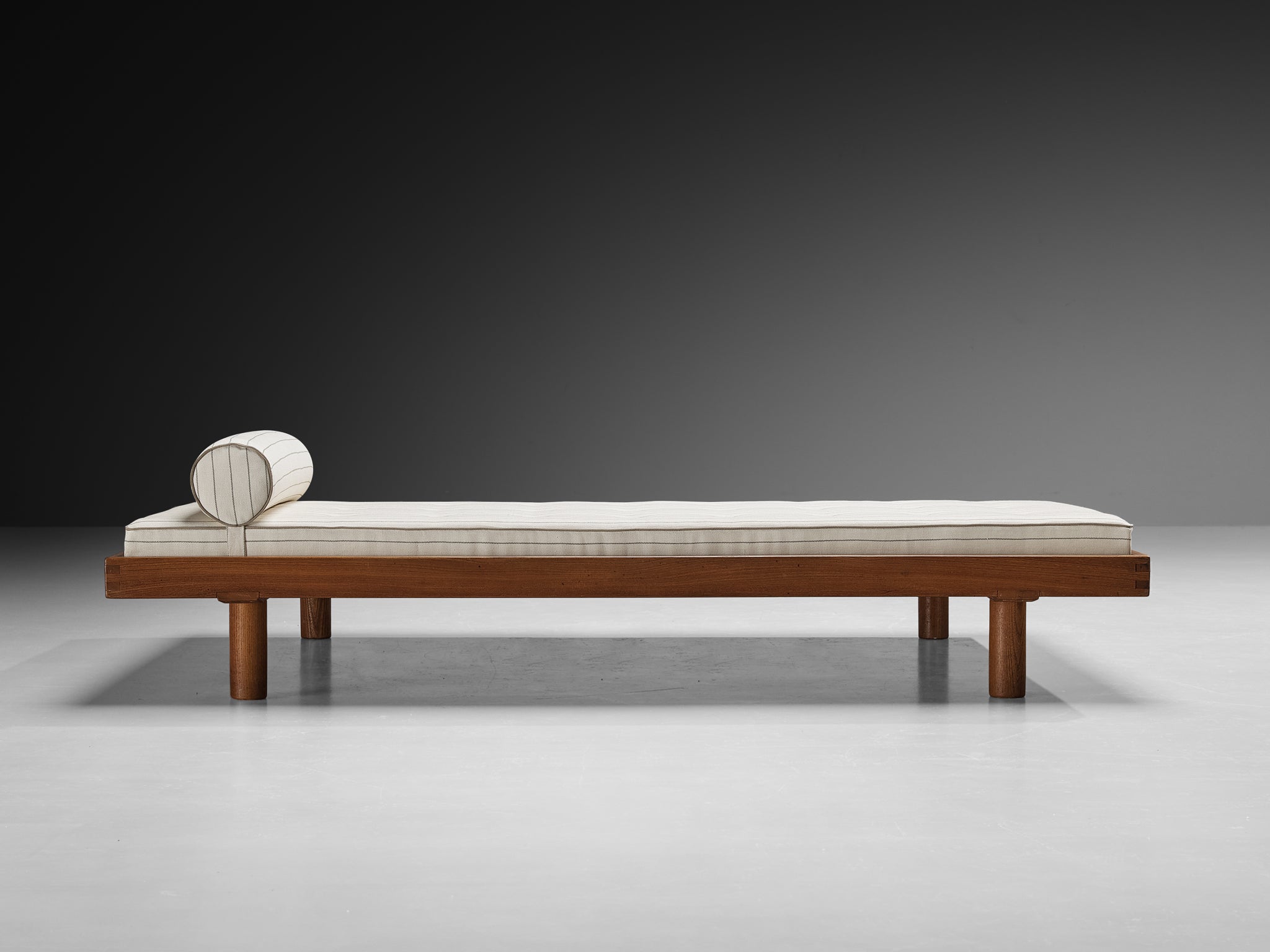 Early Pierre Chapo 'Godot' L 01 I Daybed in Solid Elm Seating Morentz