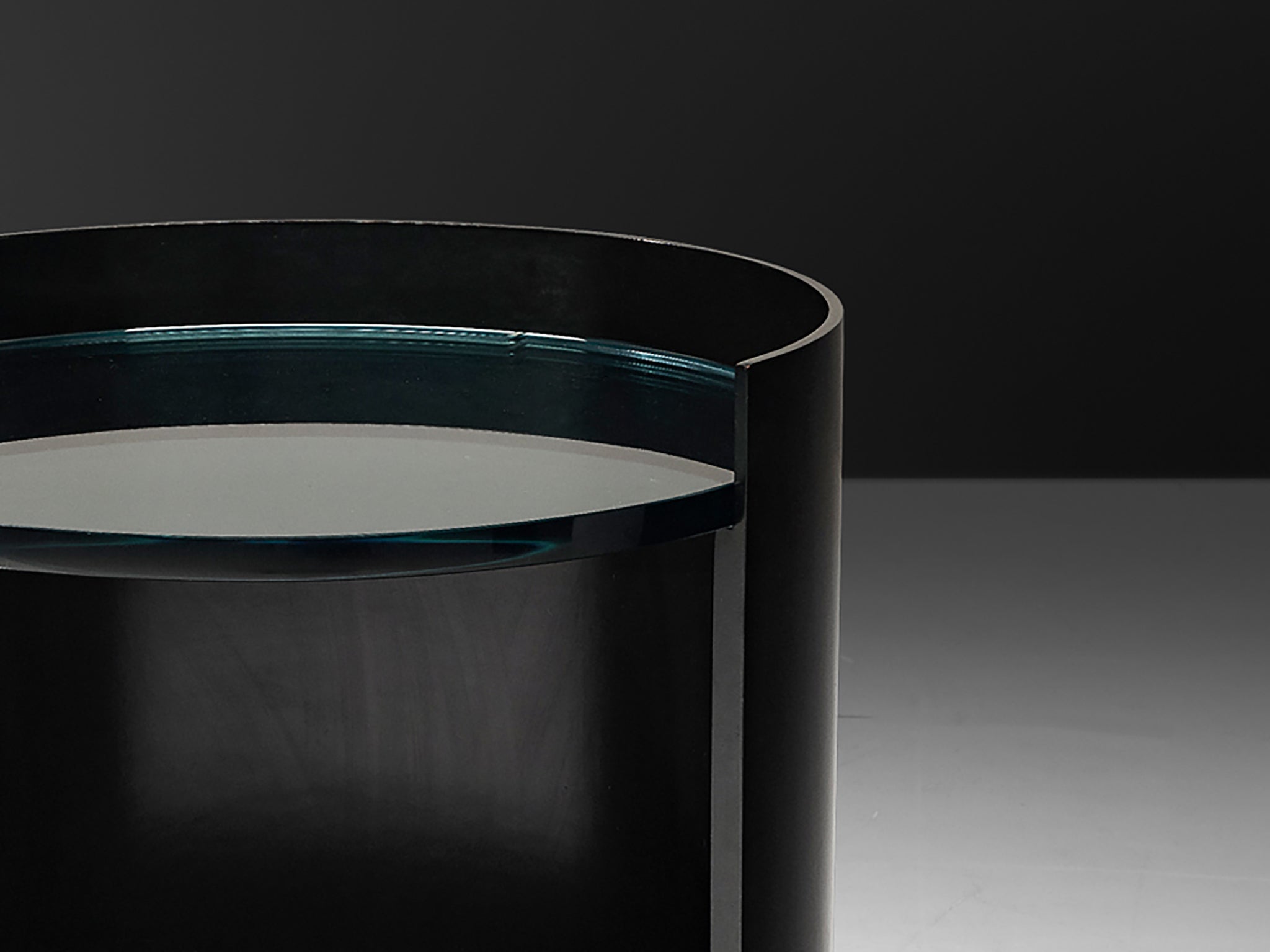 Gianni Moscatelli for Formanova Nightstand in Dark Wood More Furniture and Collectibles Morentz