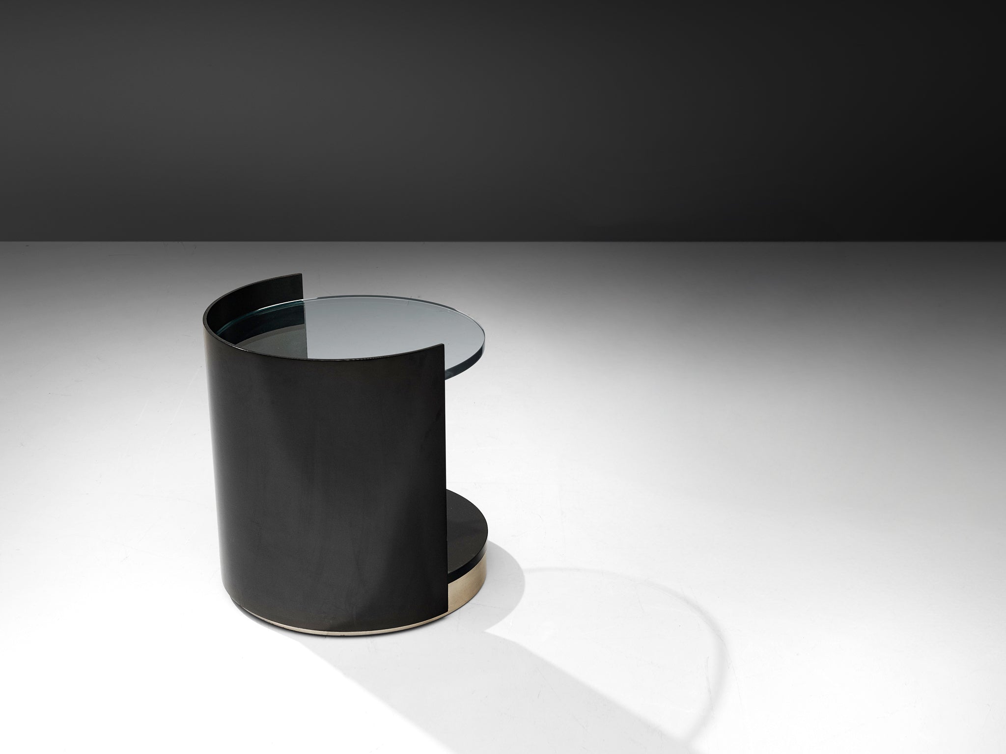 Gianni Moscatelli for Formanova Nightstand in Dark Wood More Furniture and Collectibles Morentz