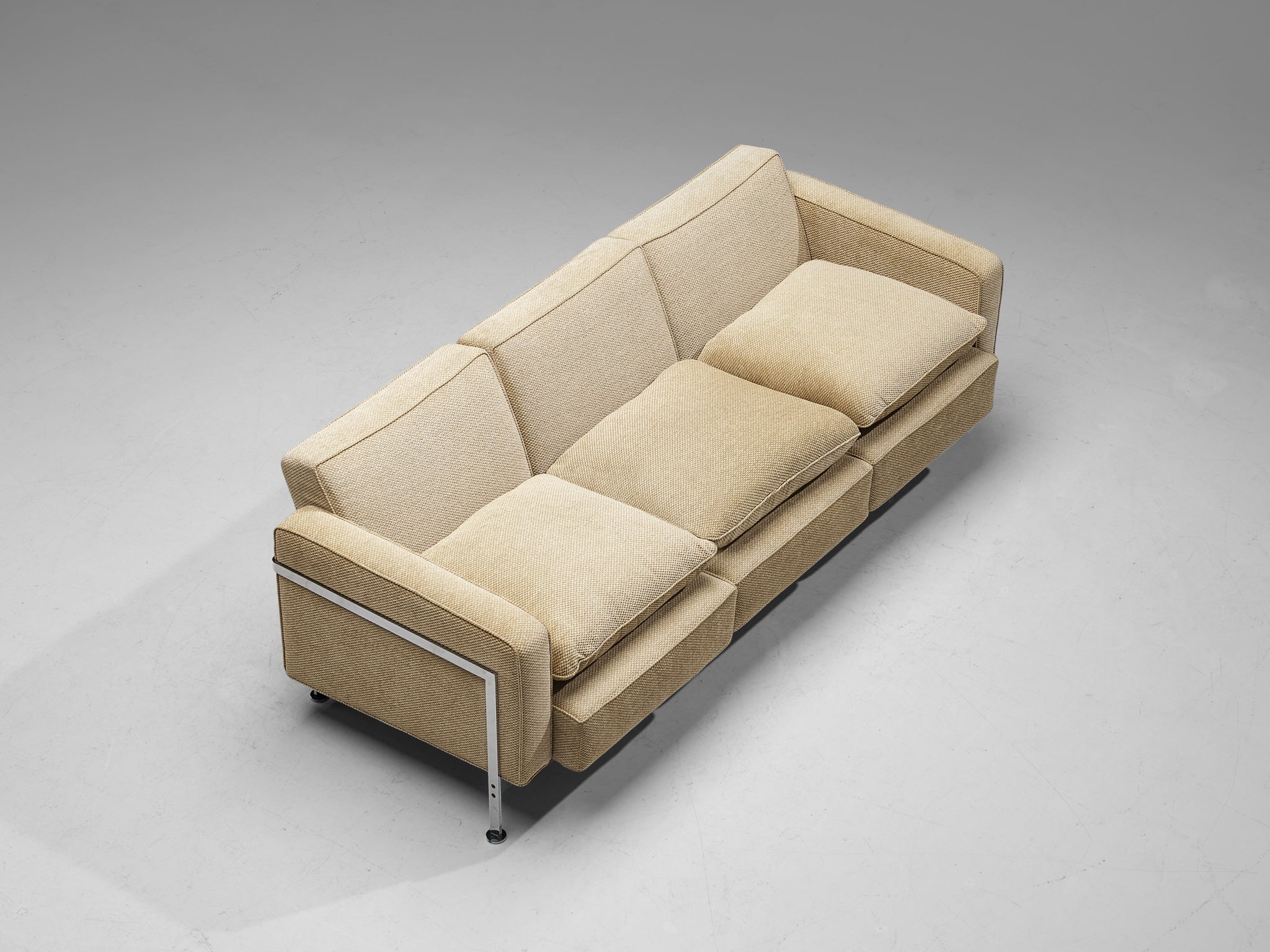 Robert Haussmann for De Sede Sofa in Beige Upholstery Seating Morentz