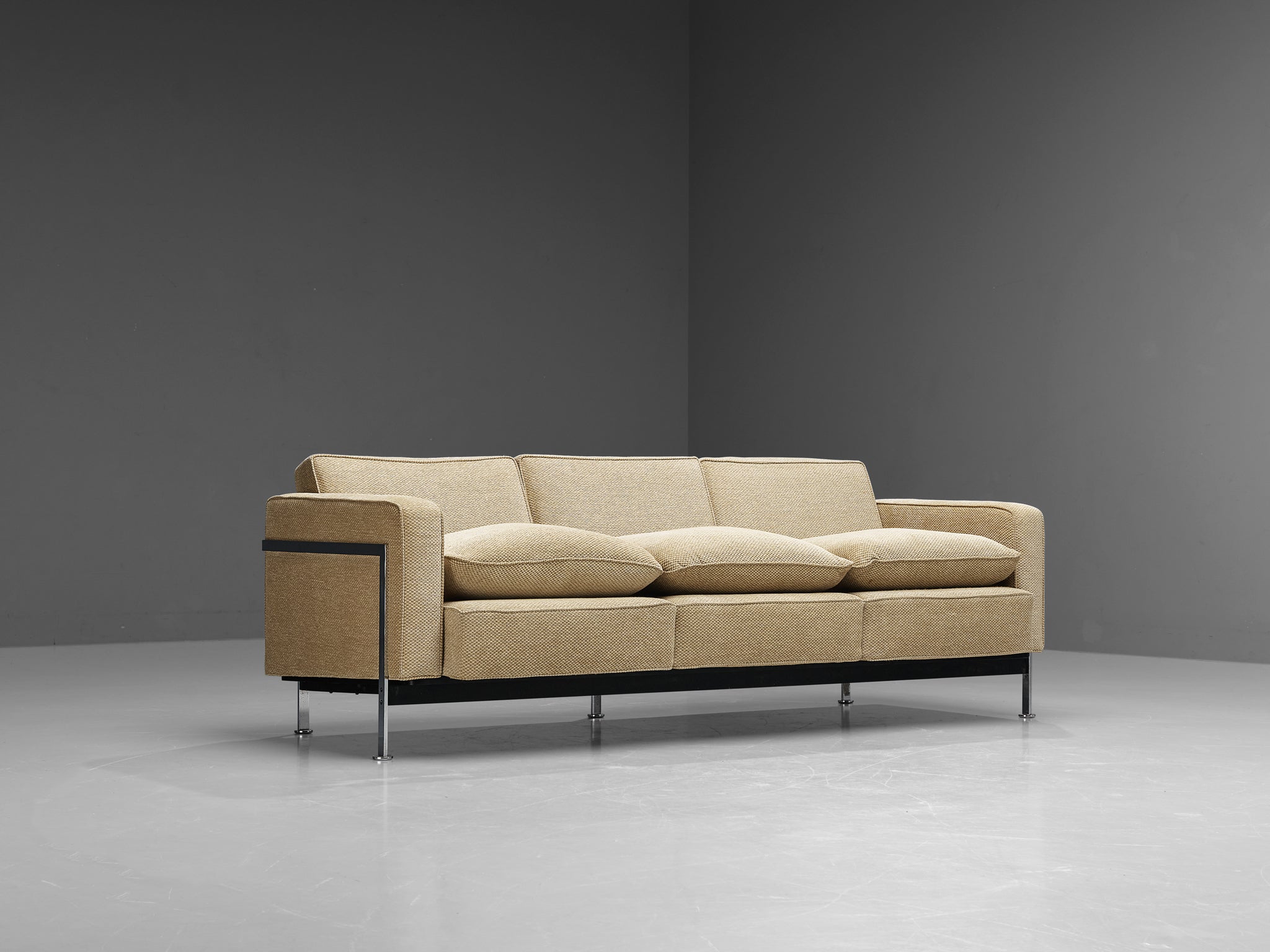 Robert Haussmann for De Sede Sofa in Beige Upholstery Seating Morentz