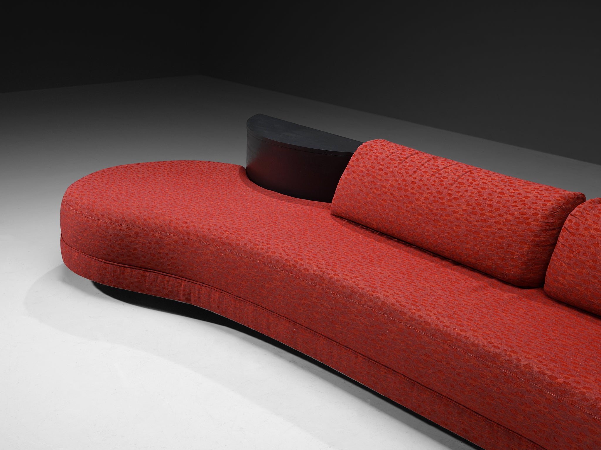 Adrian Pearsall 'Cloud' Sofa in Illustrative Fabric Seating Morentz