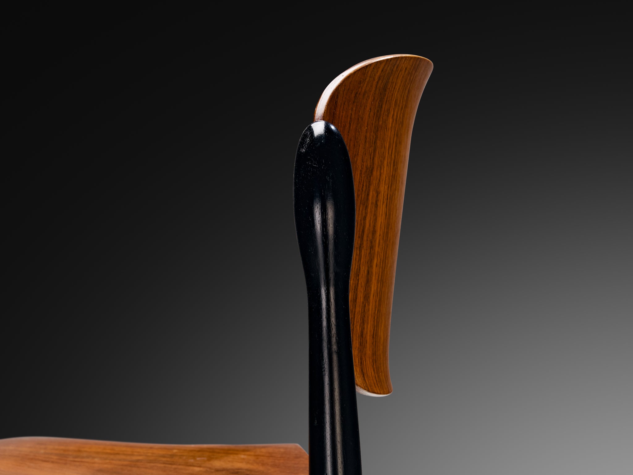 Eugenio Gerli for Tecno Stackable 'S83' Dining Chairs