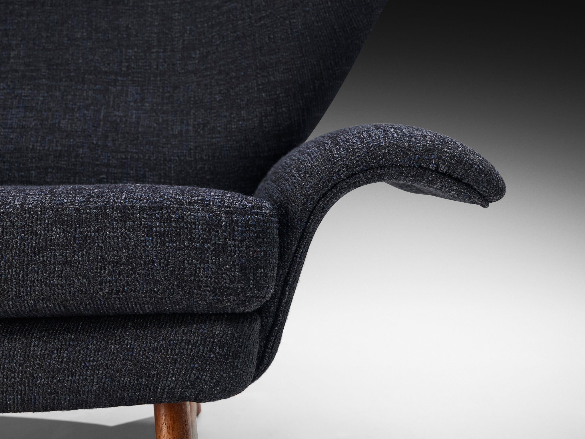 Rare Bent Møller Jepsen 'FN' Winged Lounge Chair Seating Morentz