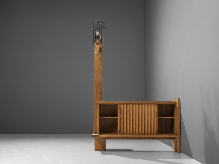 Guillerme & Chambron Sideboard with Lamp