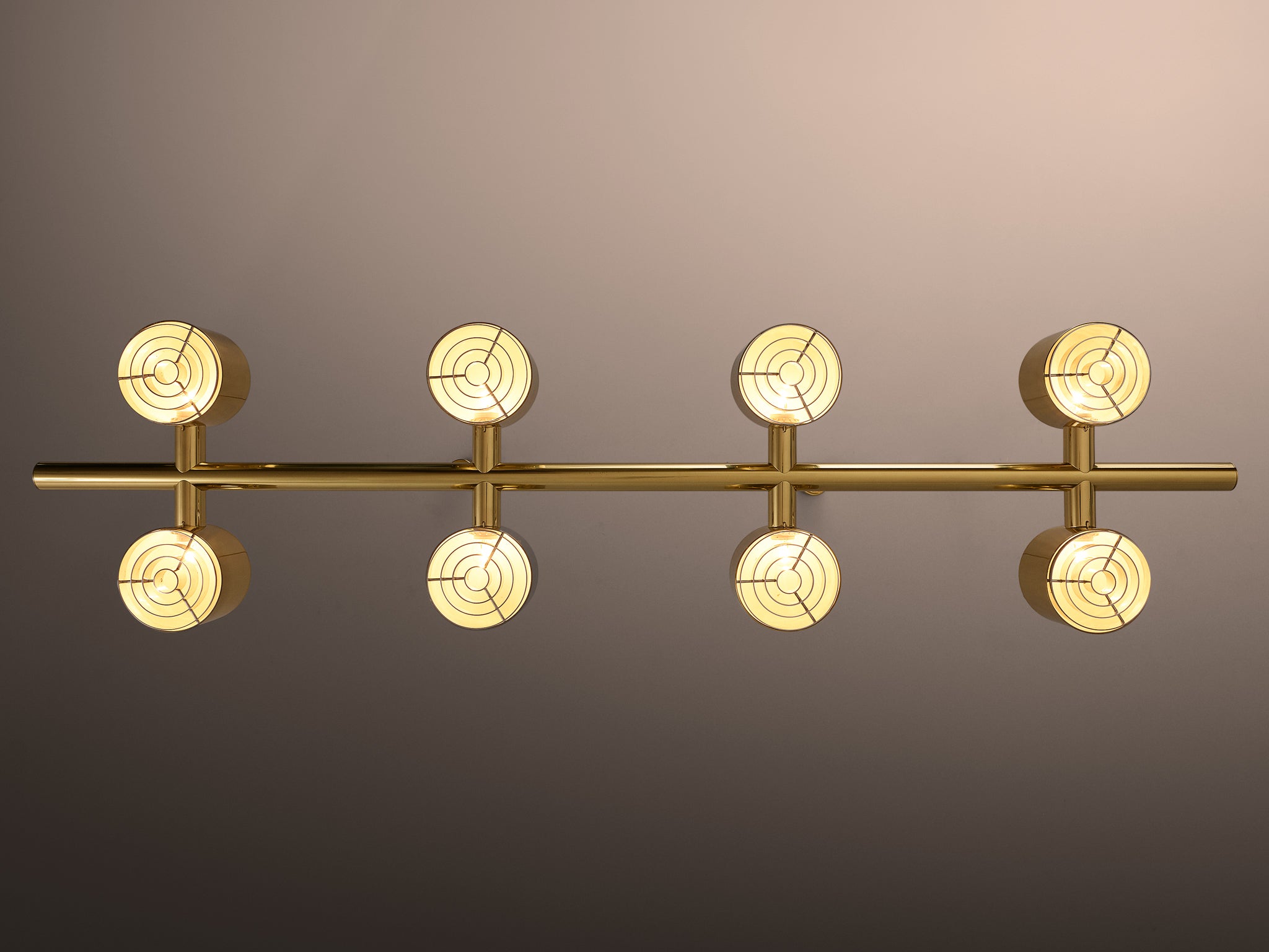 Hans-Agne Jakobsson T746/8 Chandelier in Brass Lighting Morentz