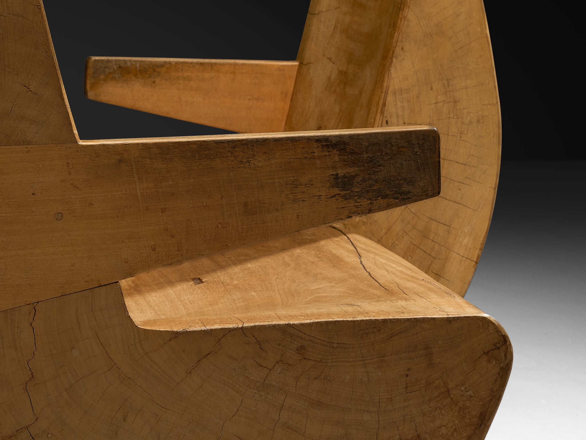 José Zanine Caldas Tête-à-Tête Conversadeira Namoradeira Rocker Lounge Chair Seating Morentz