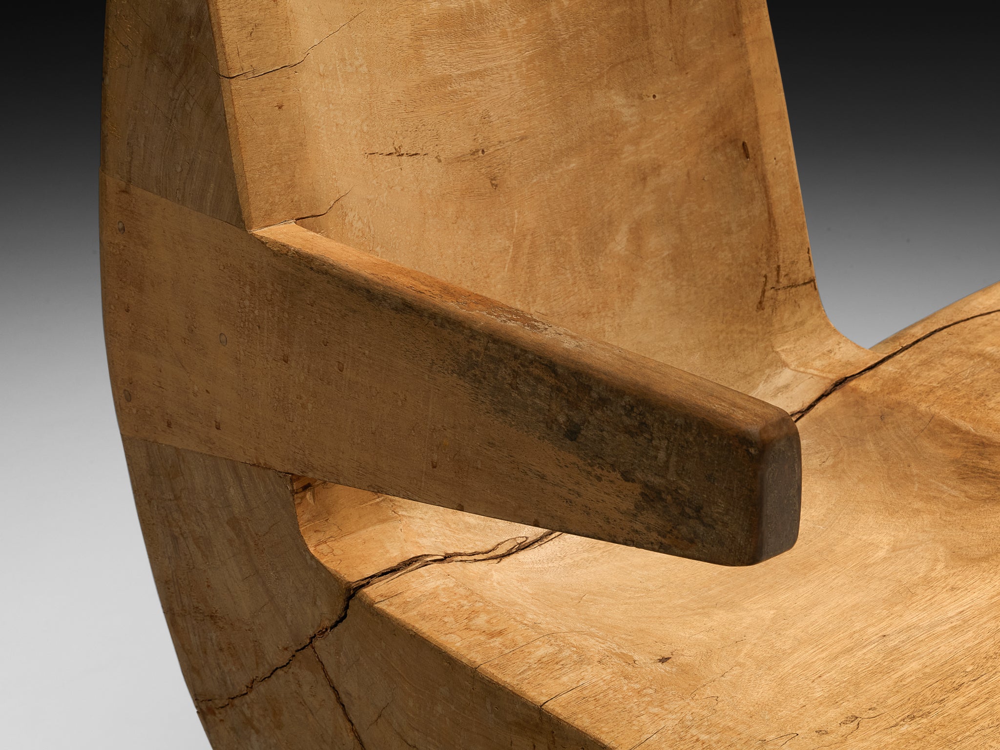 José Zanine Caldas Tête-à-Tête Conversadeira Namoradeira Rocker Lounge Chair Seating Morentz