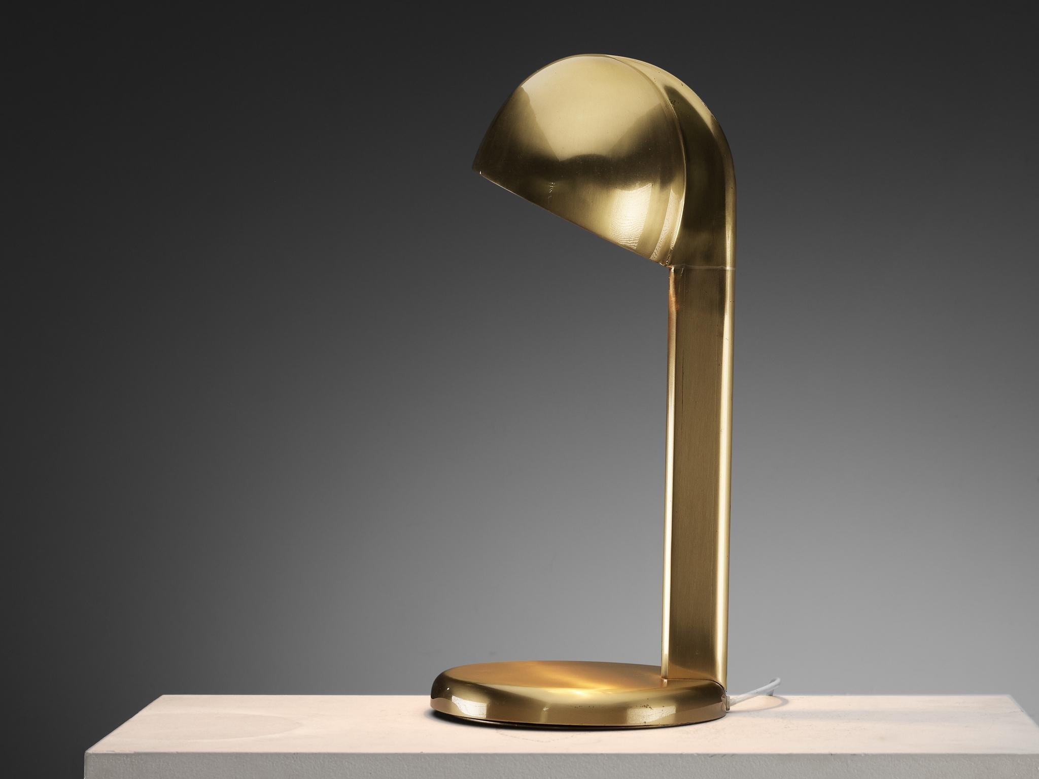 Table Lamp in Solid Brass