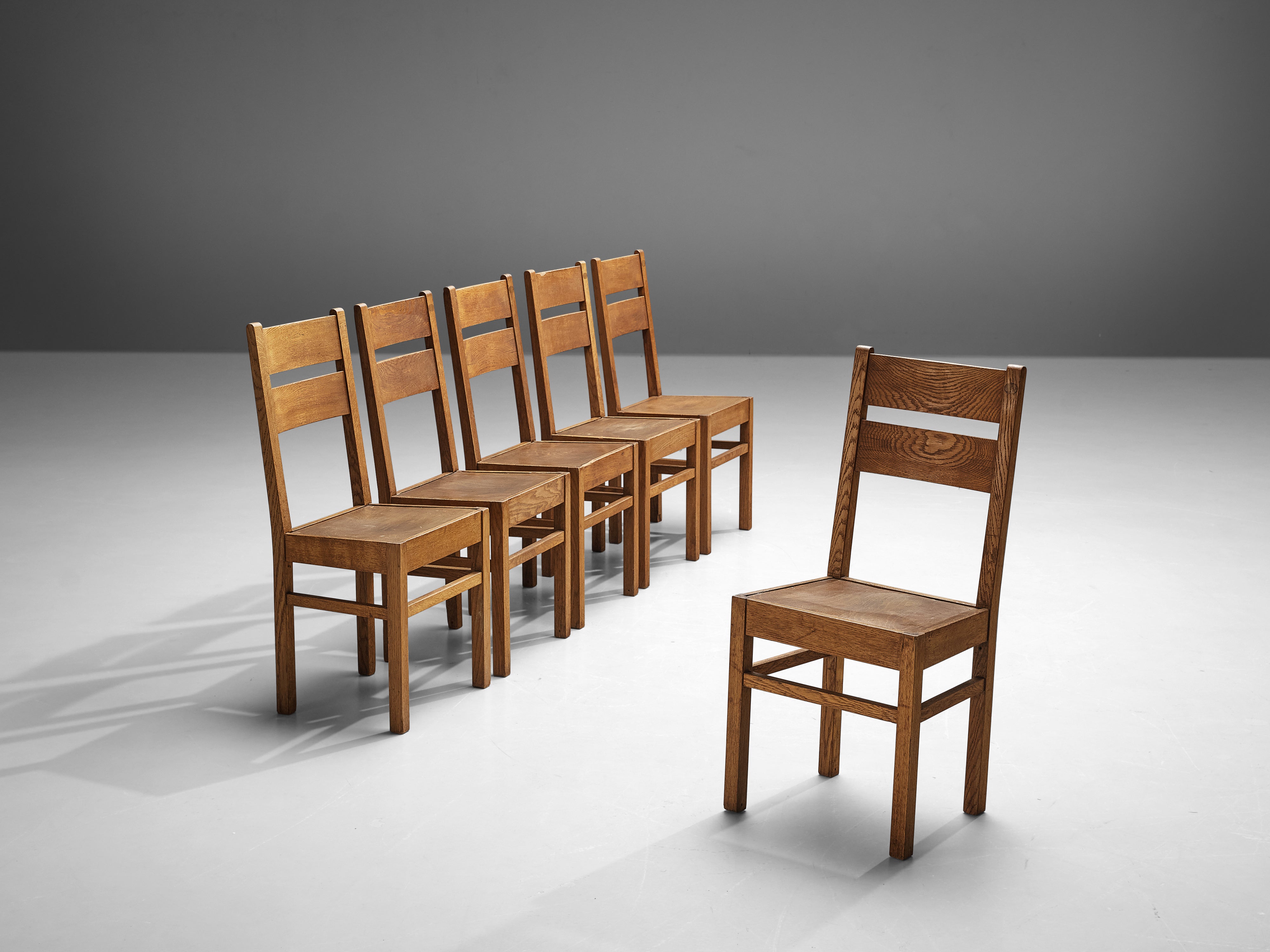 Dutch Dining Chairs in Oak Seating Morentz