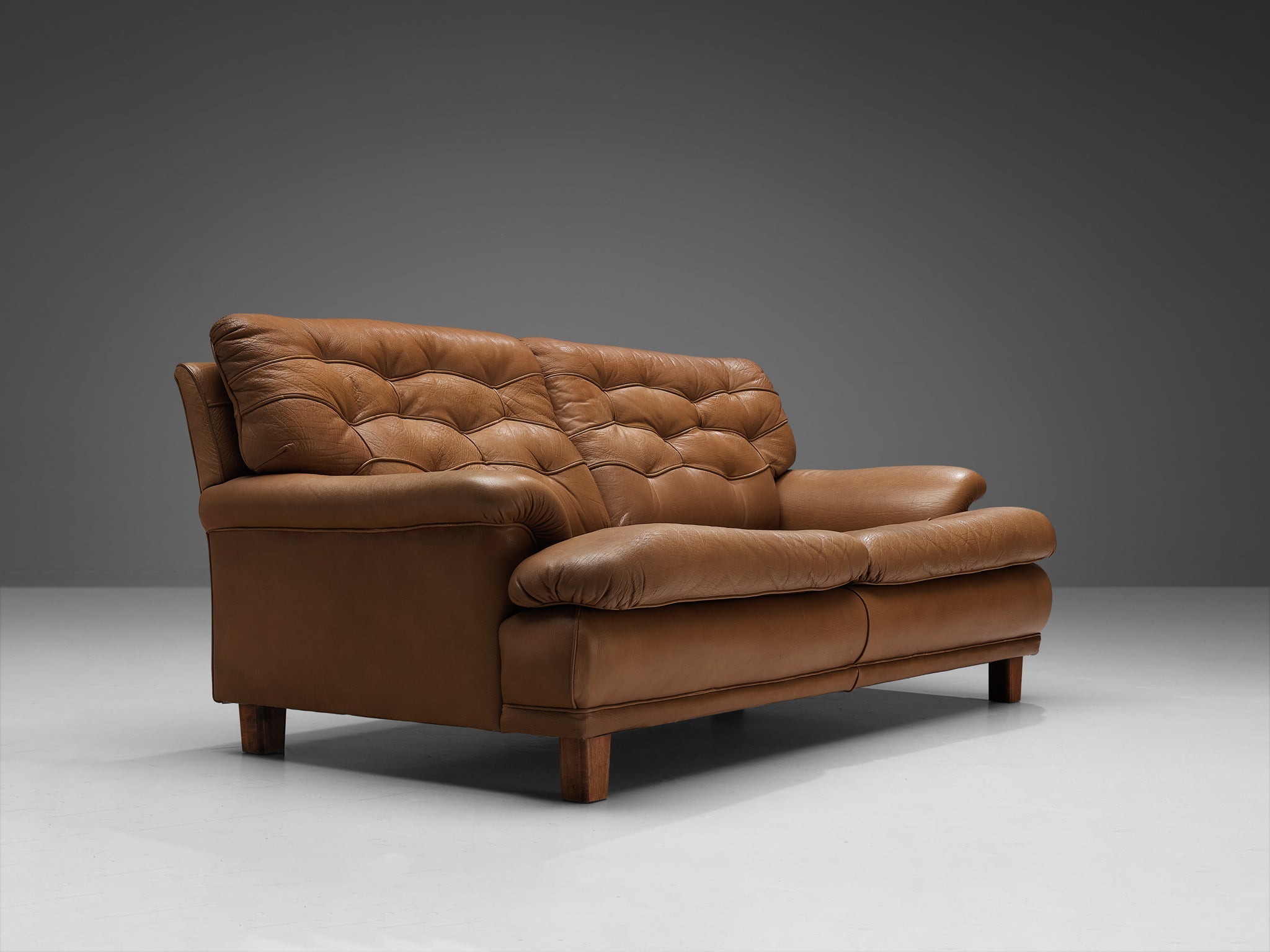 Arne Norell Sofa in Brown Leather seating Morentz