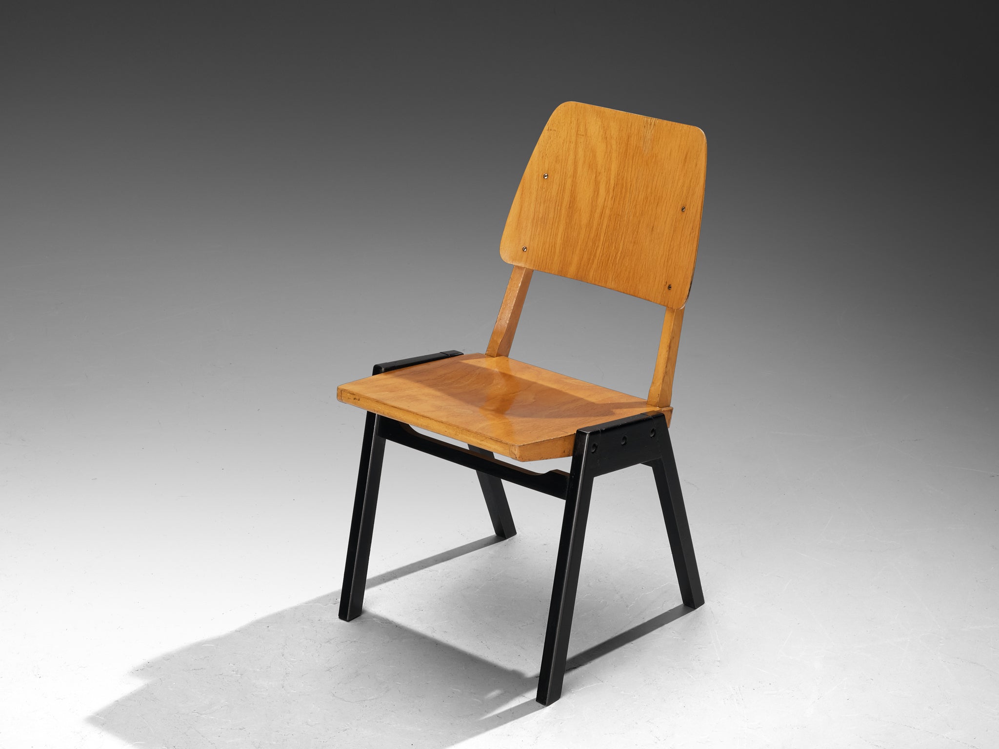 Roland Rainer Dining Chairs in Wood Seating Morentz