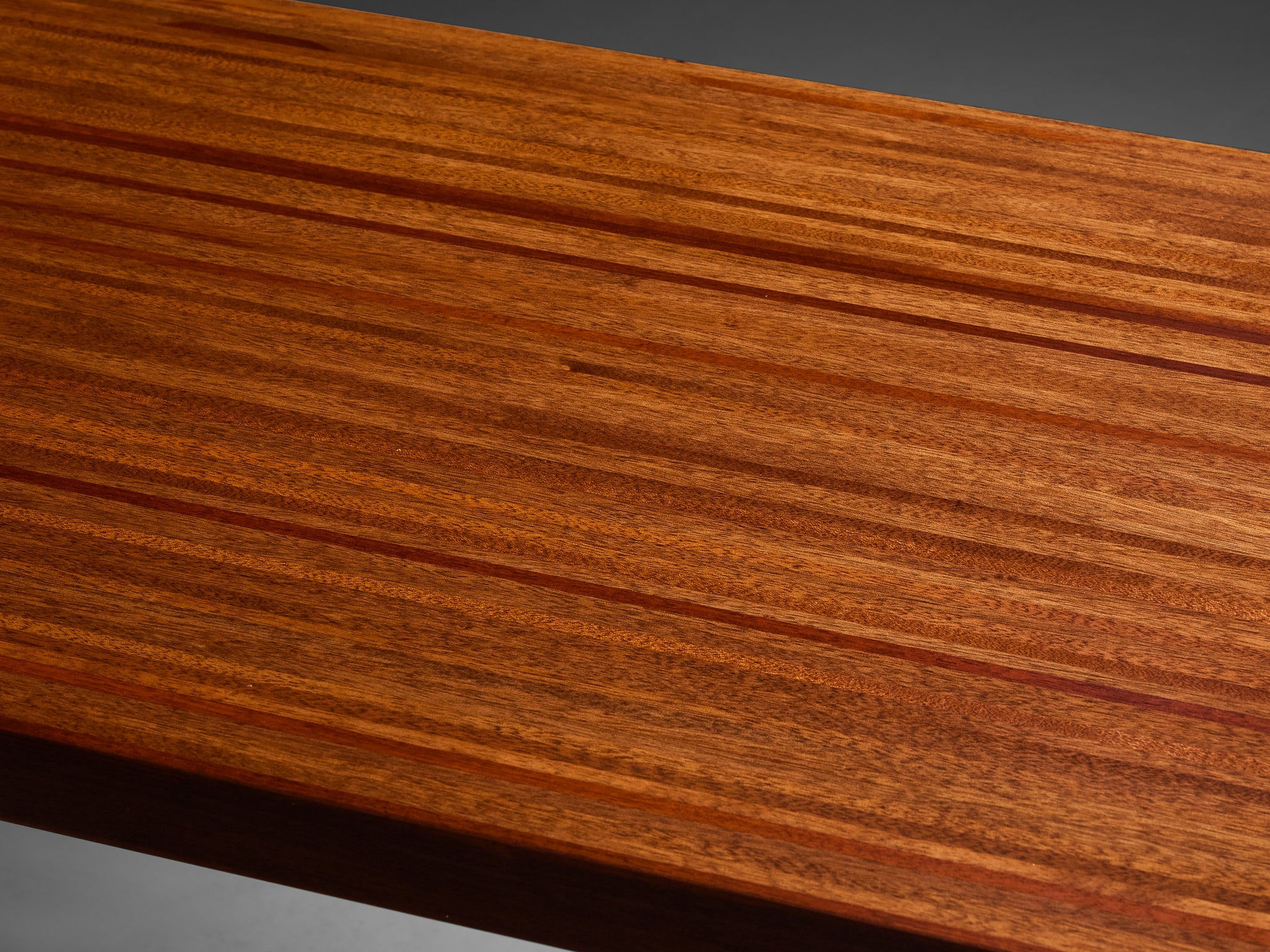 Jules Wabbes for Mobilier Universel Console in Mahogany tables Morentz